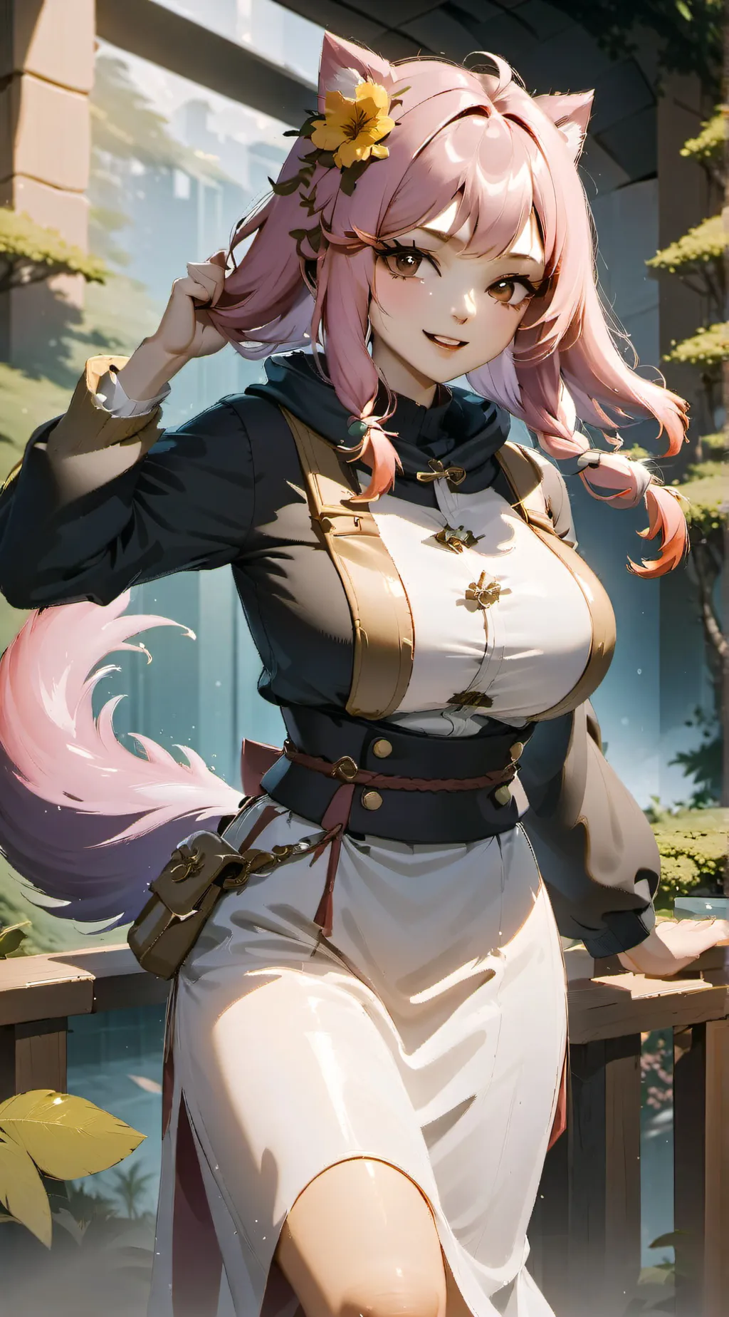 ai character: Lily background