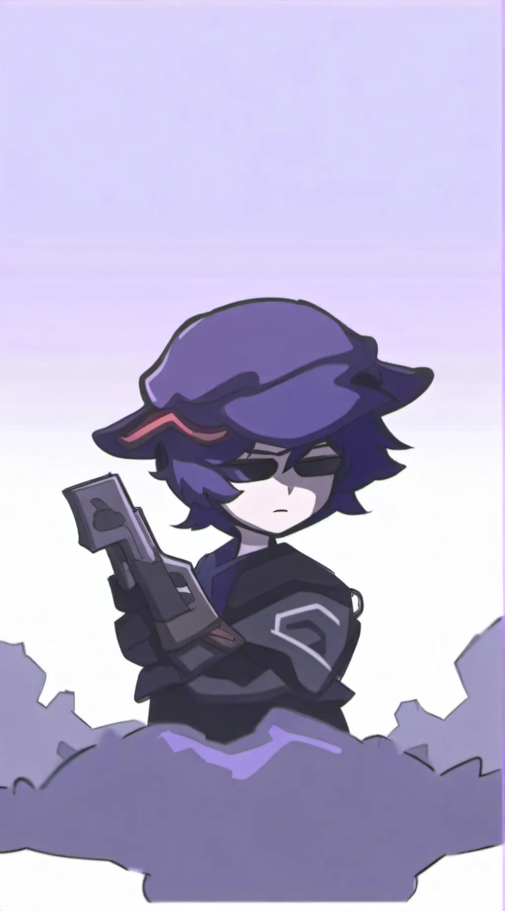ai character: UZi(murder drones) background
