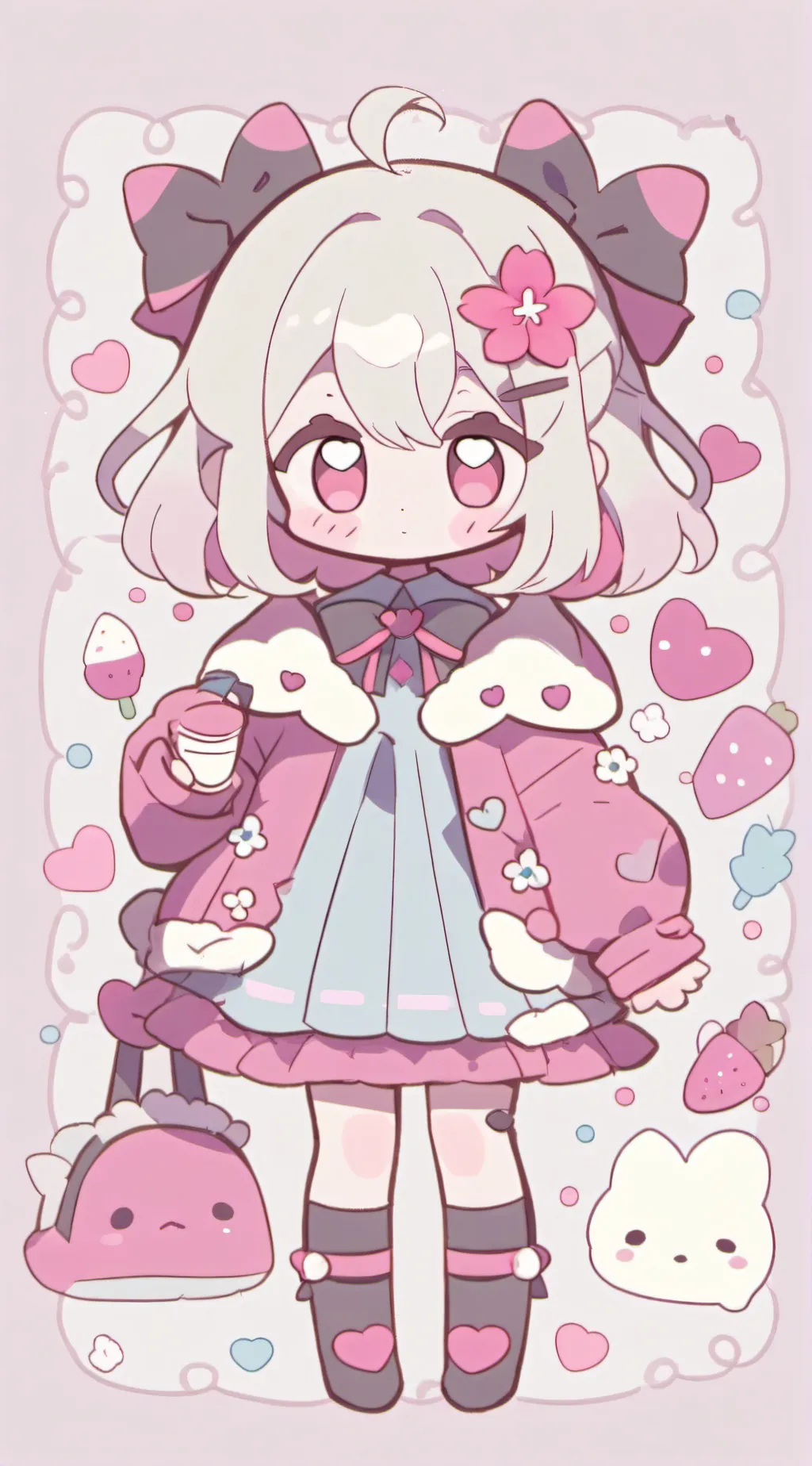 ai character: Lila background