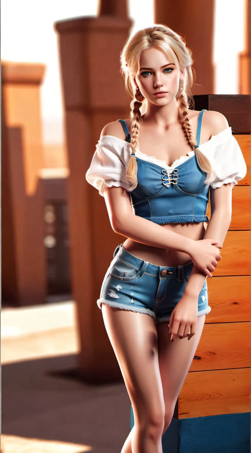 ai character: Emma  background