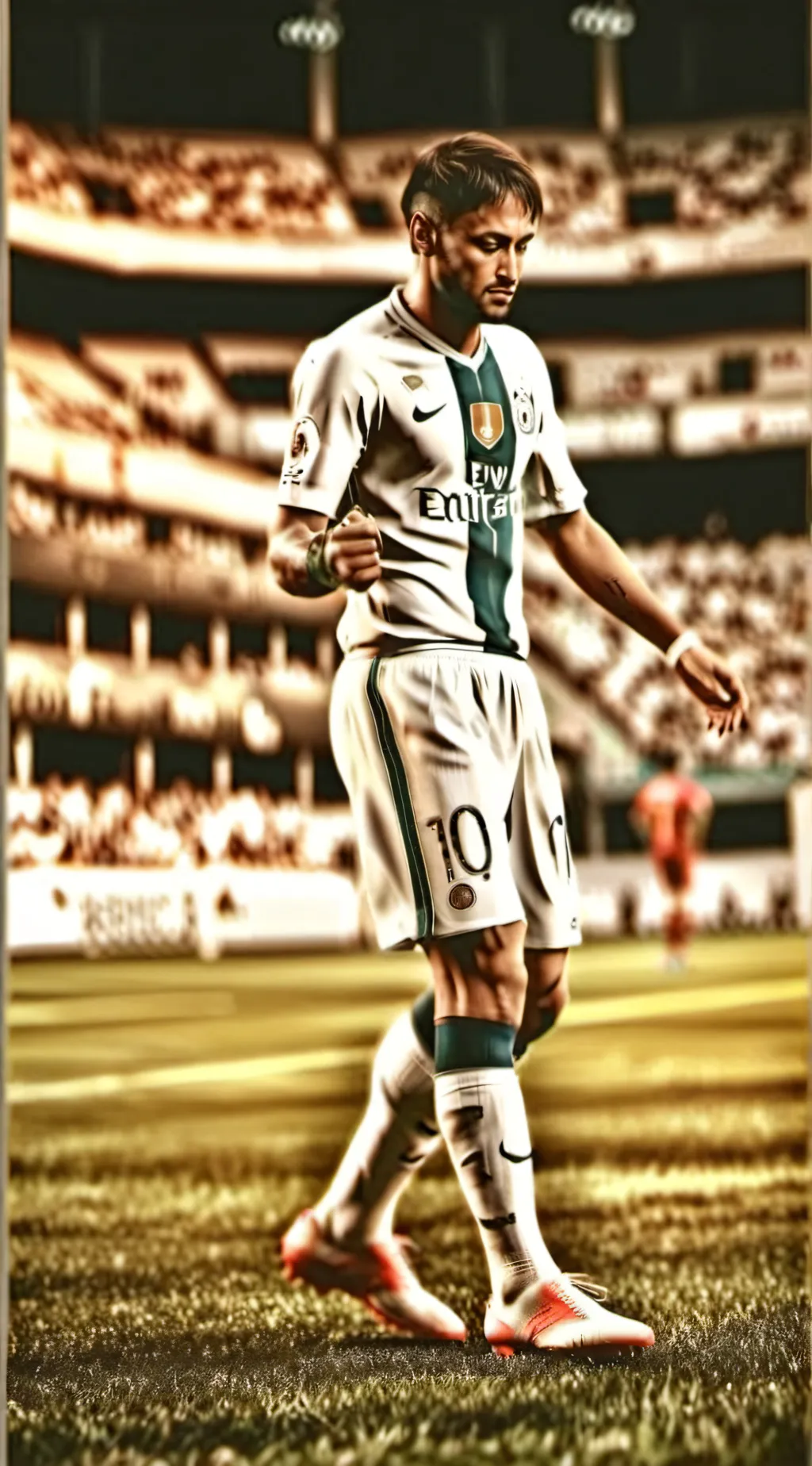 ai character: NEYMAR JR background