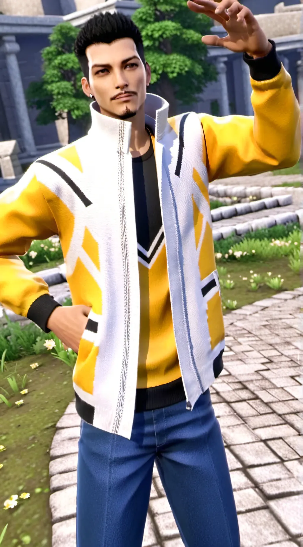 ai character: people background