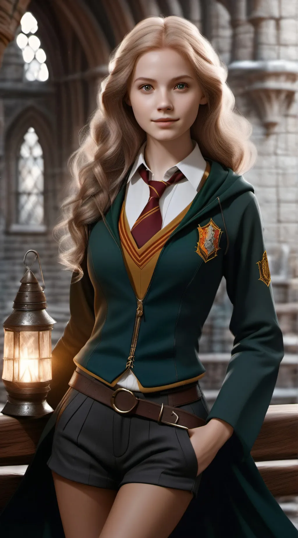 ai character: hogwarts background