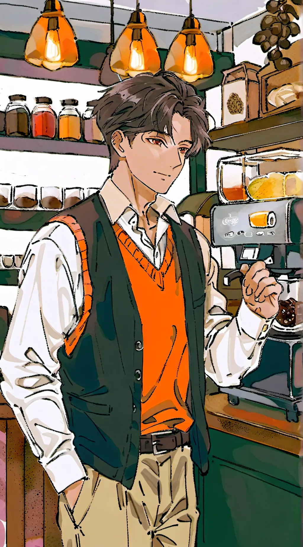 ai character: Weston background