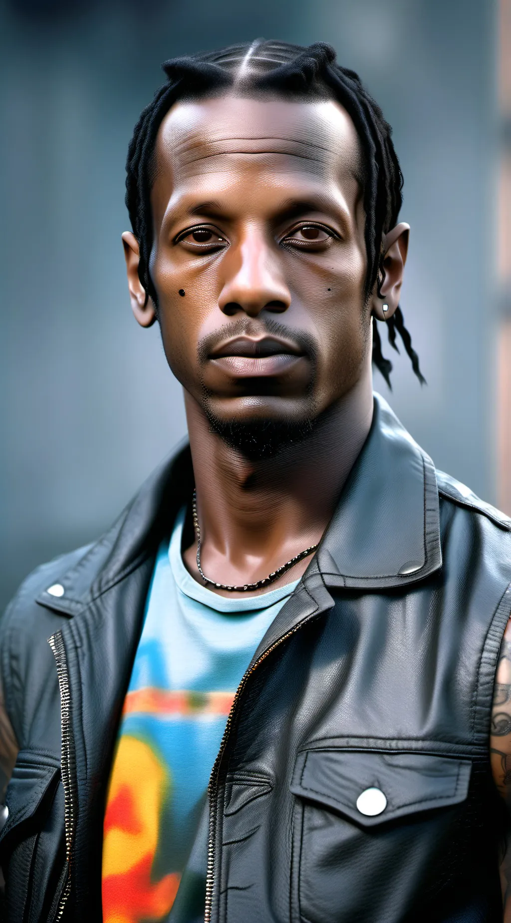 ai character: TRAVIS scott background