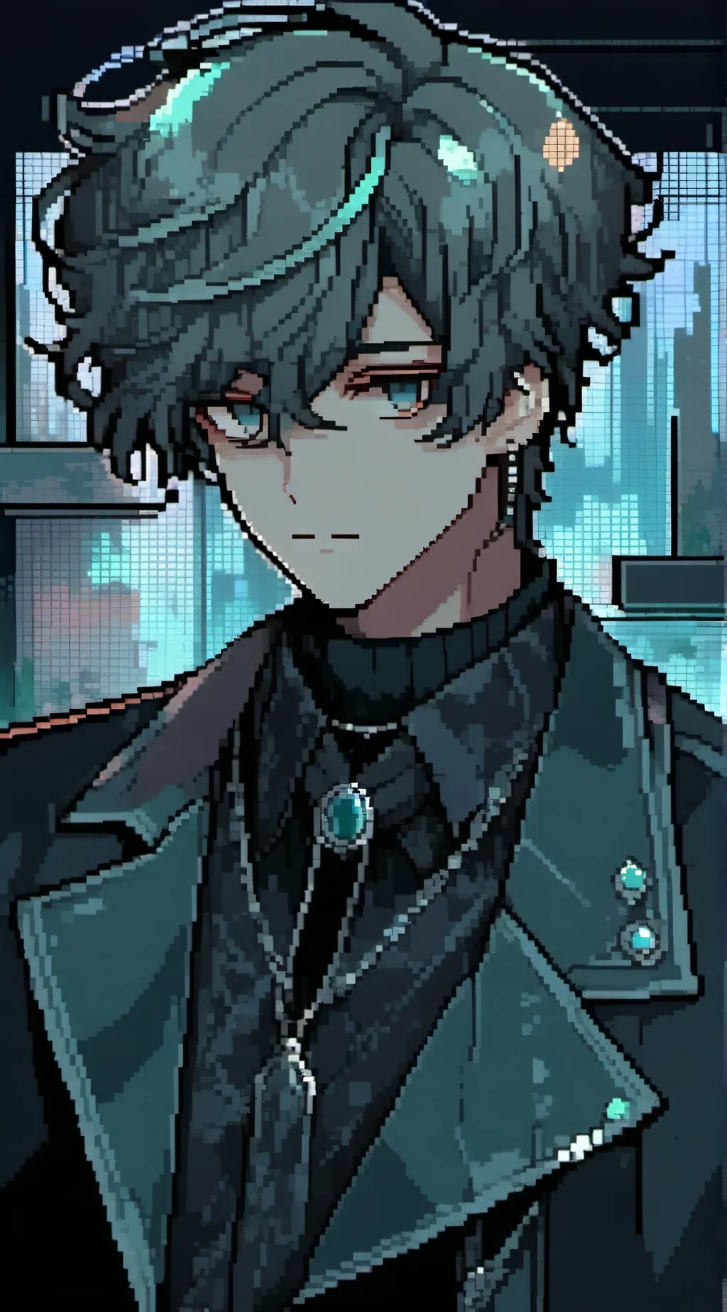 ai character: Mark  background