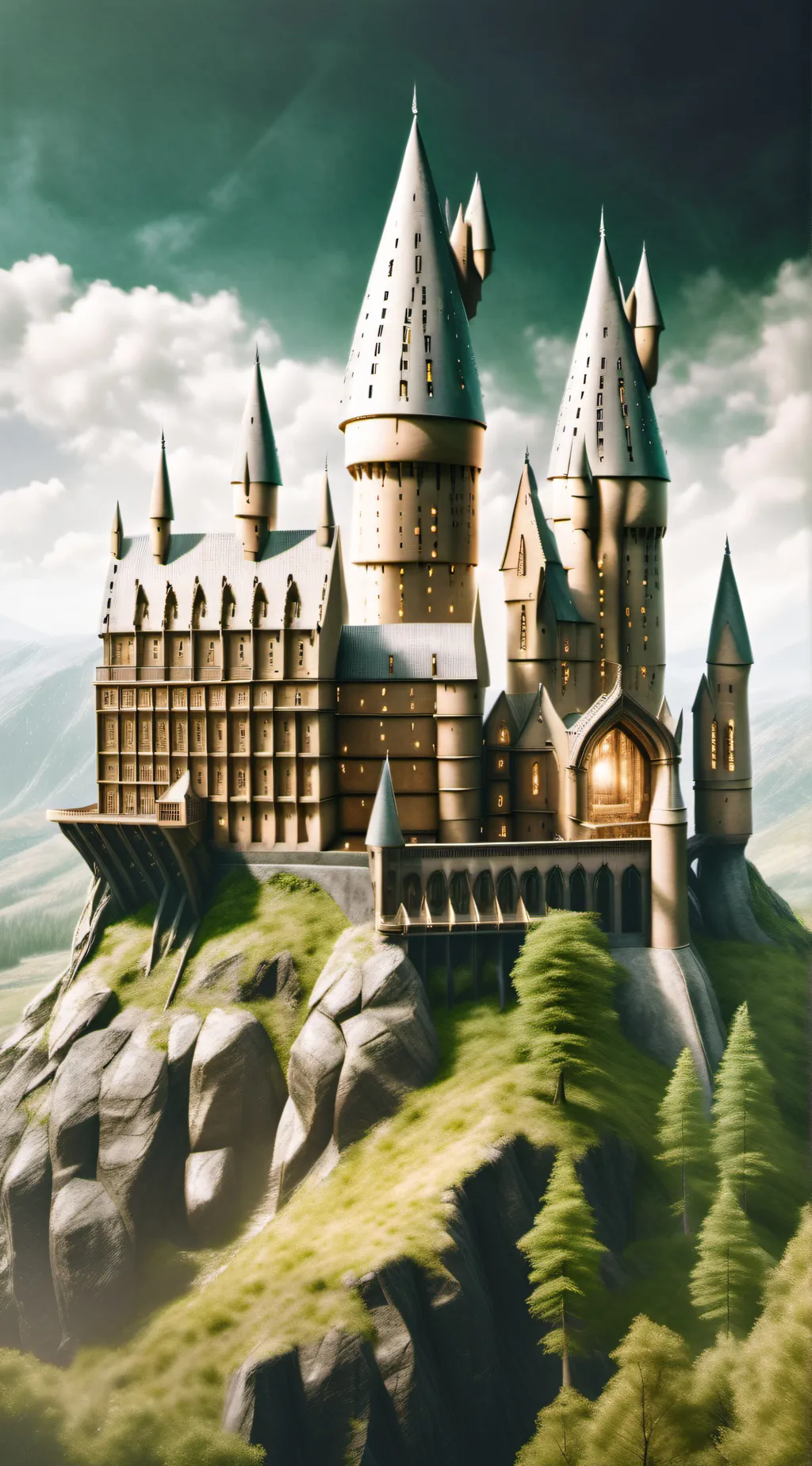 ai character: 🐍Hogwarts🍏 background