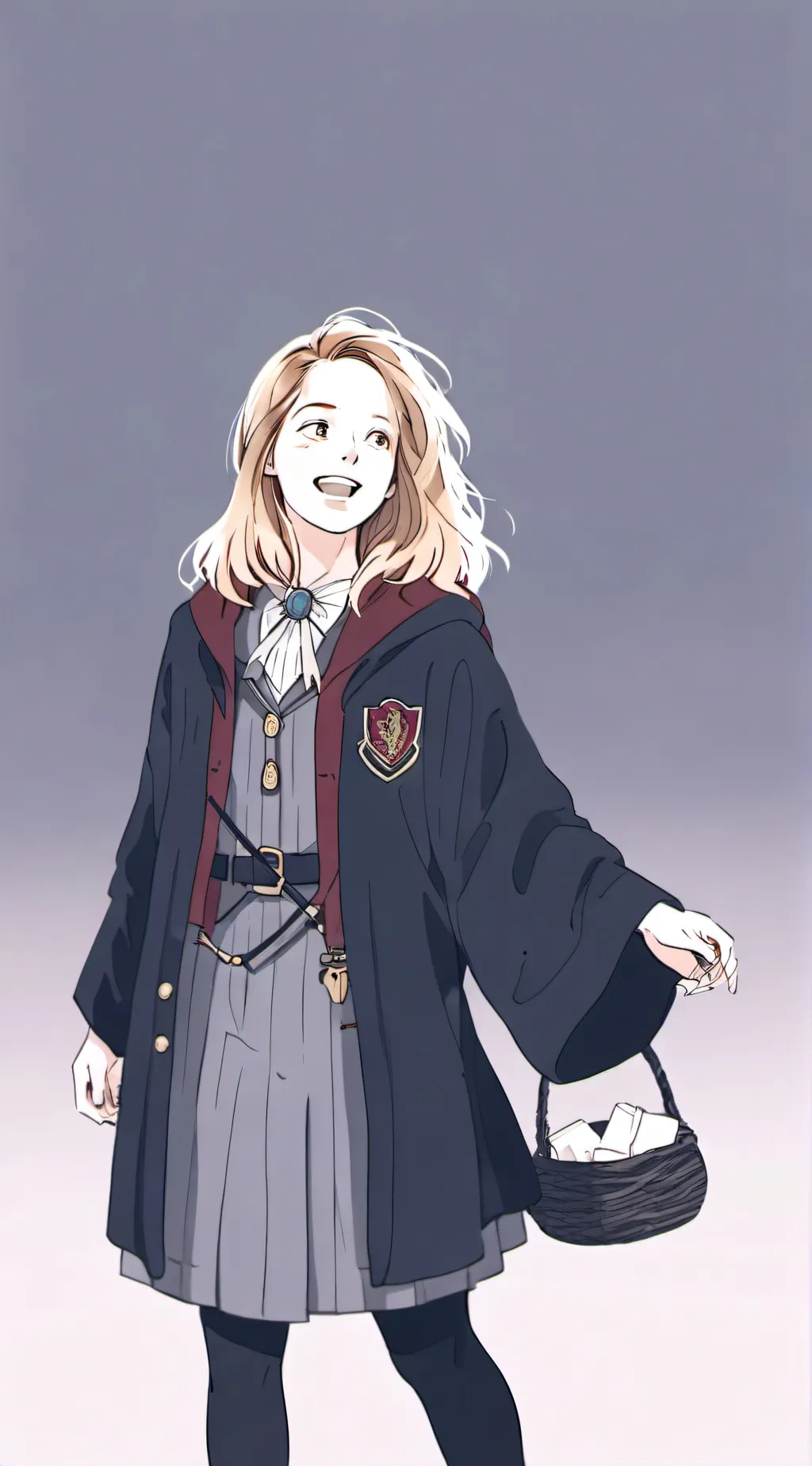 ai character: Hermione  background