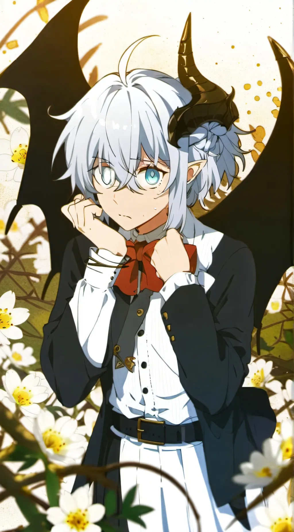 ai character: Mousha background