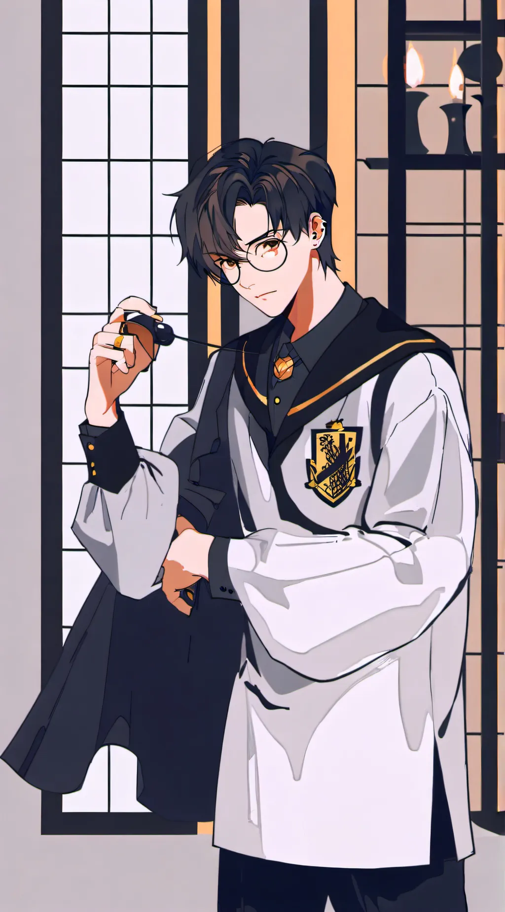 ai character: Neville Longbottom background