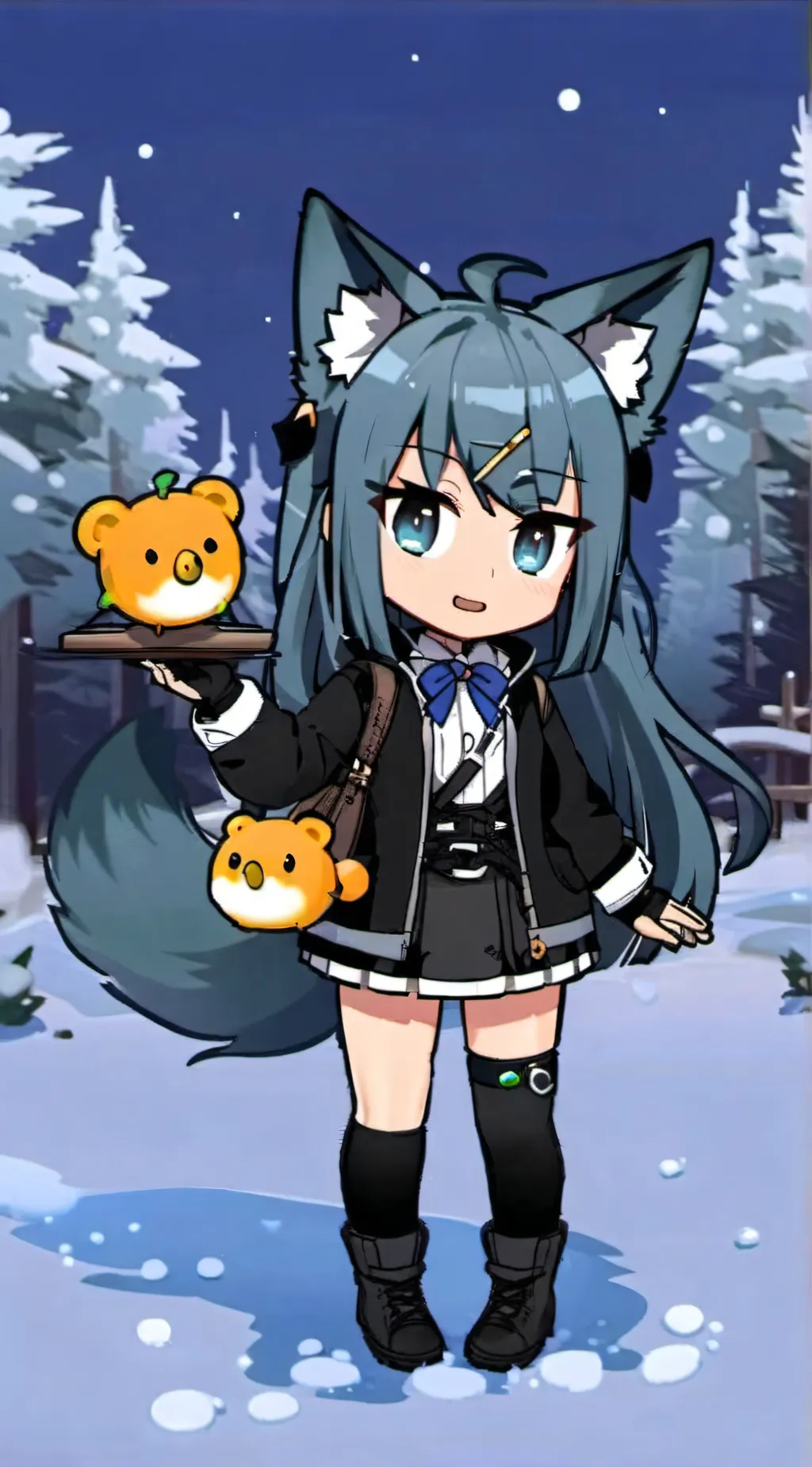 ai character: (Me) BellaTheWolf background