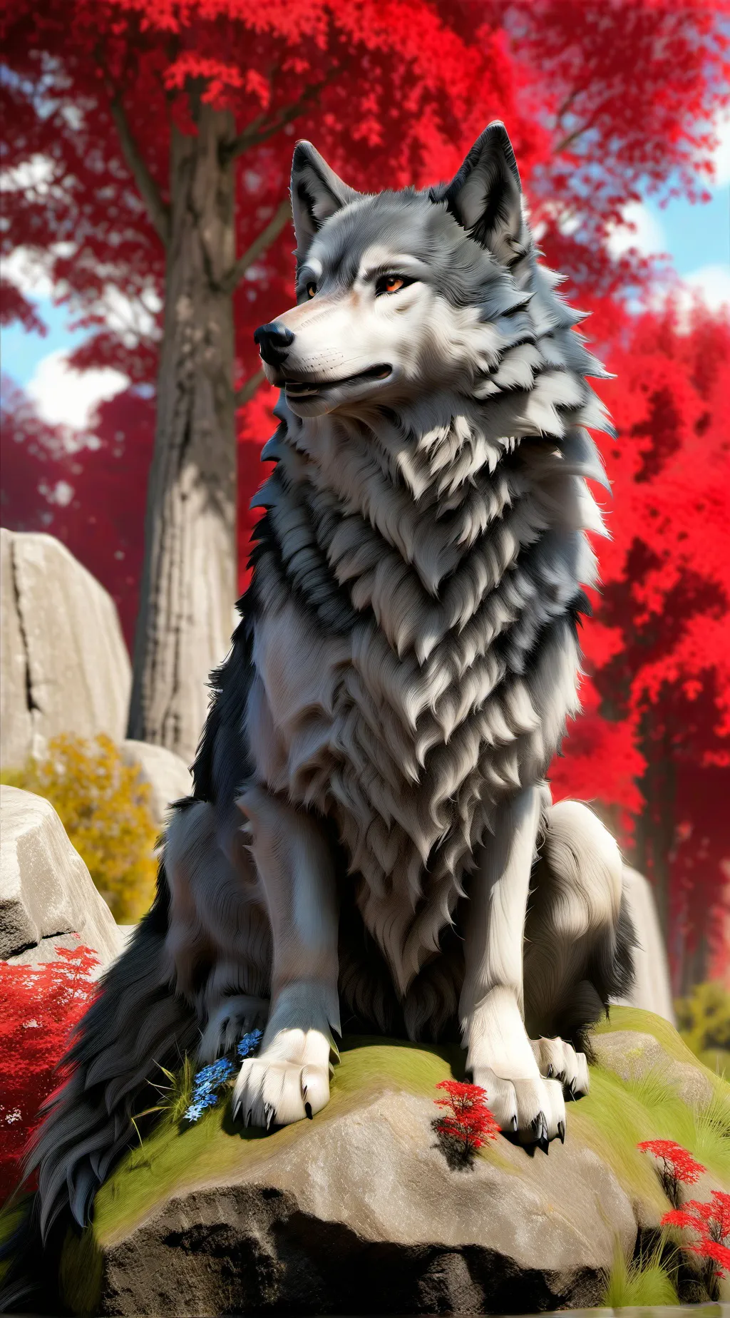 ai character: Chaggie background