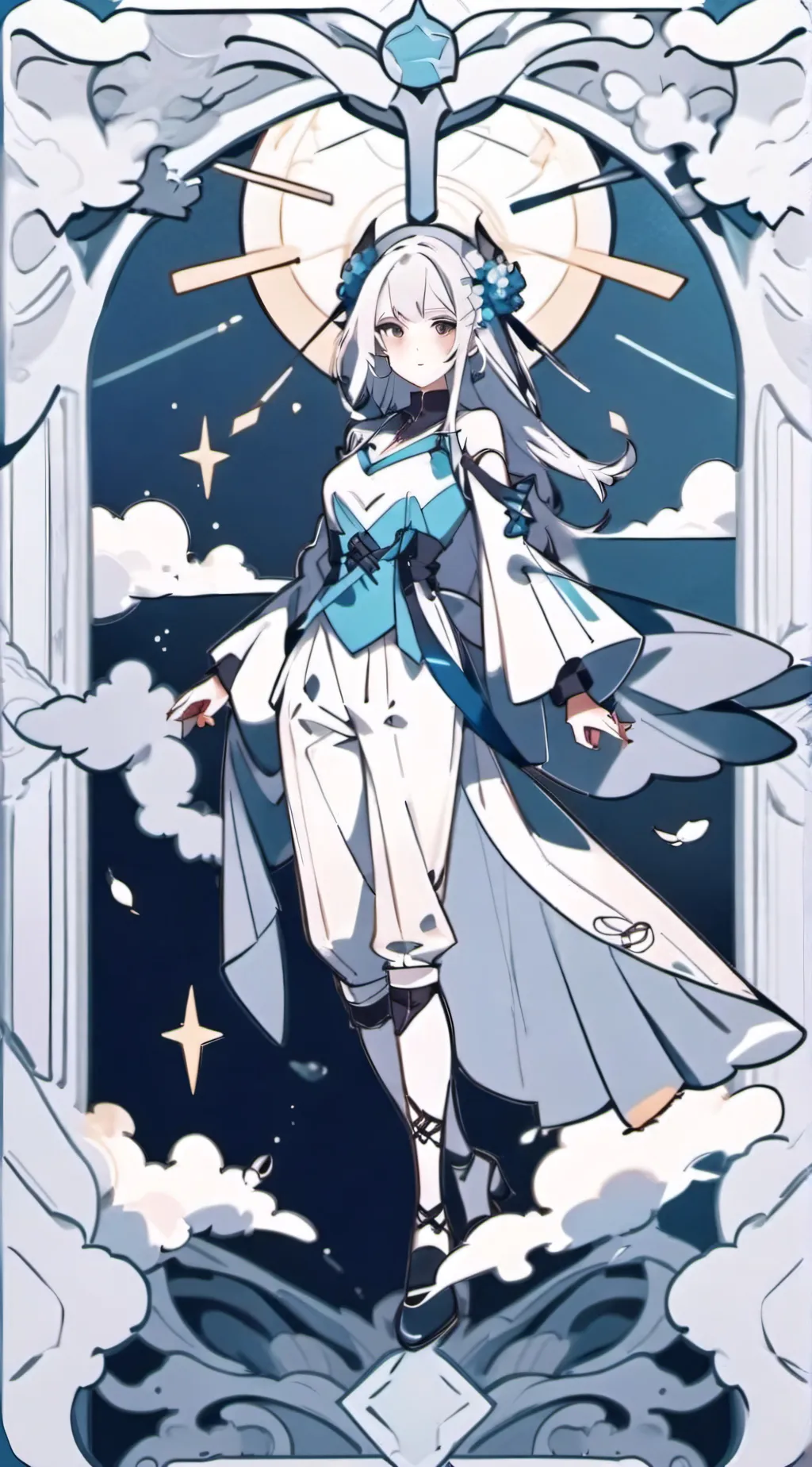 ai character: Yuka background