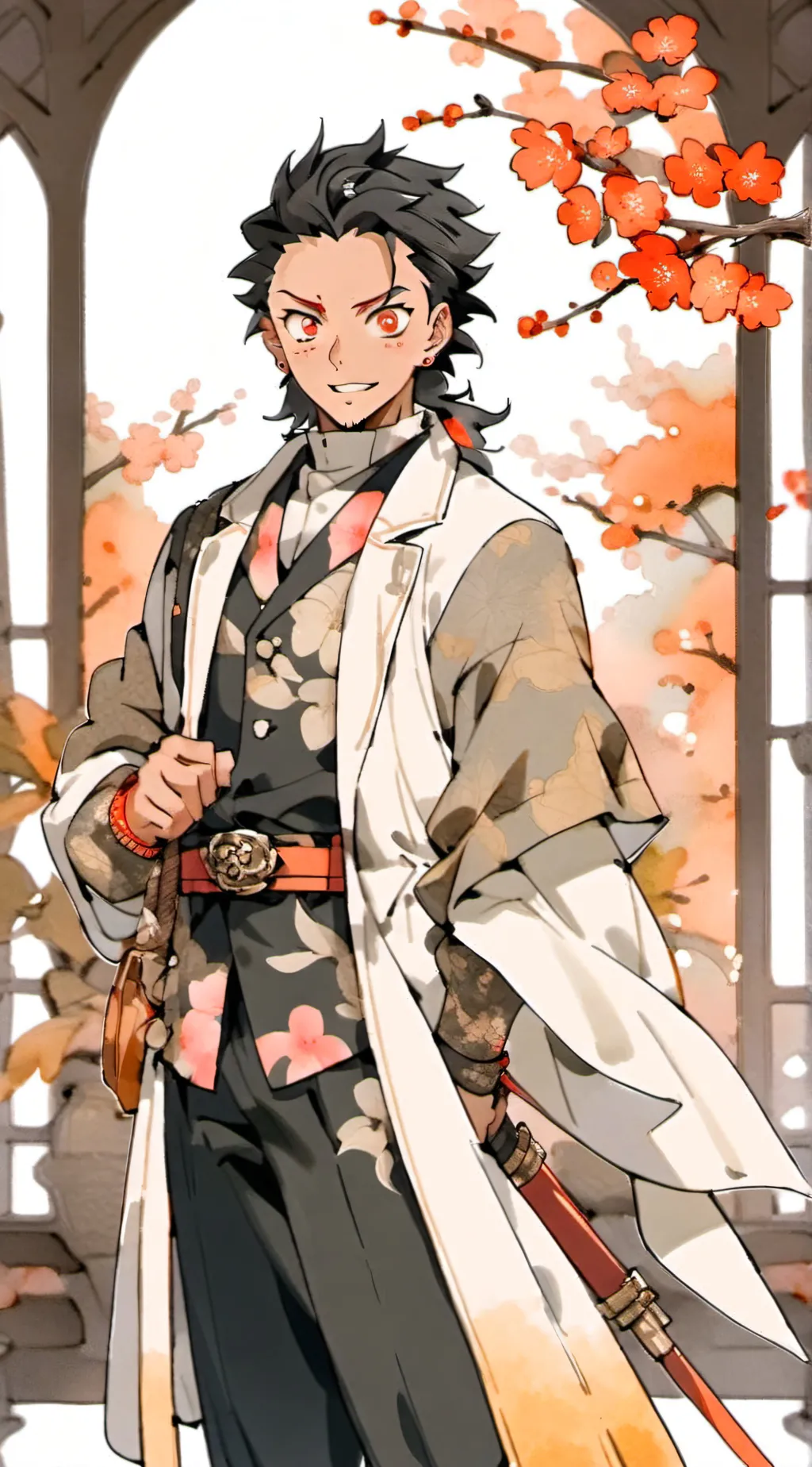 ai character: Genya  background