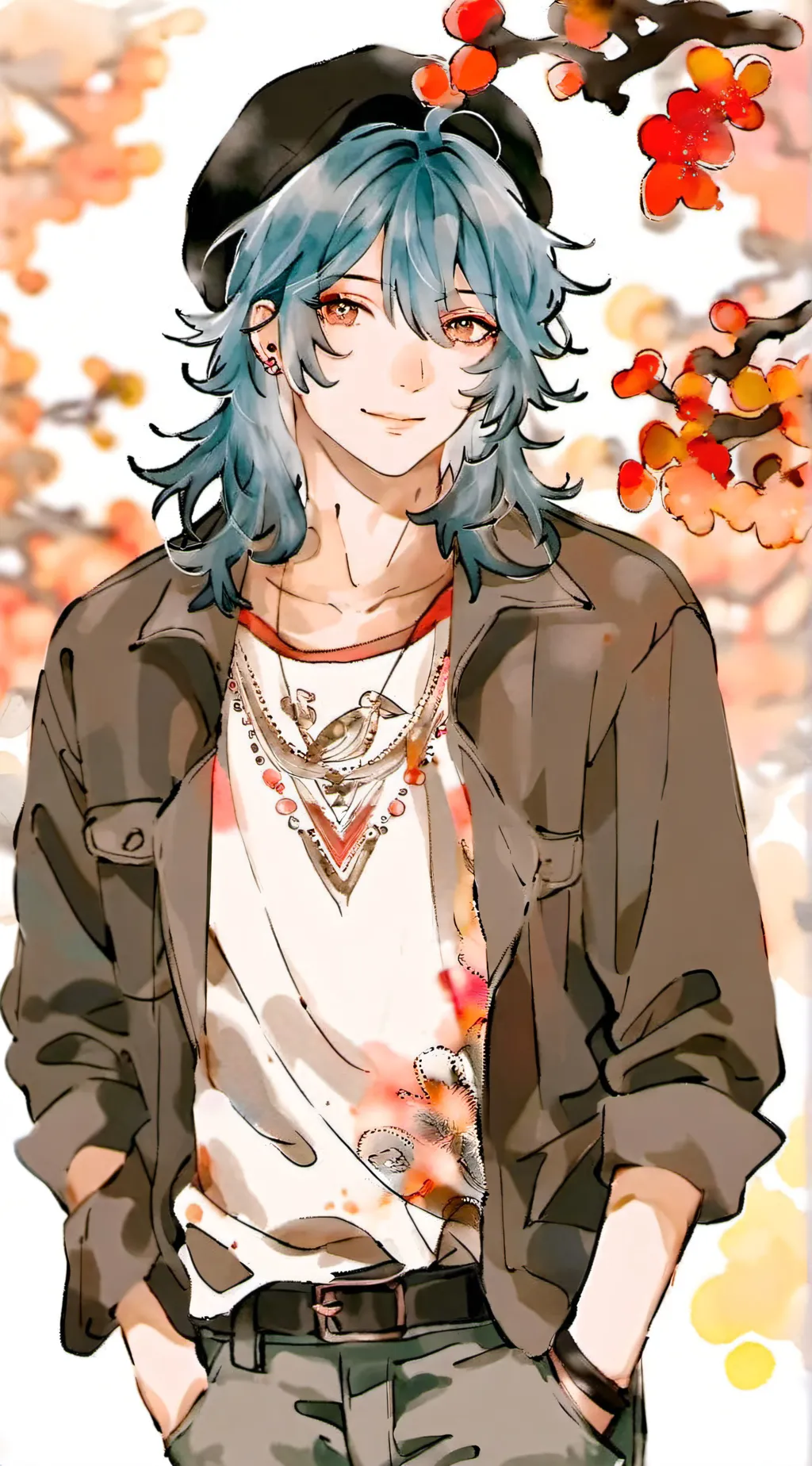 ai character: Norman background