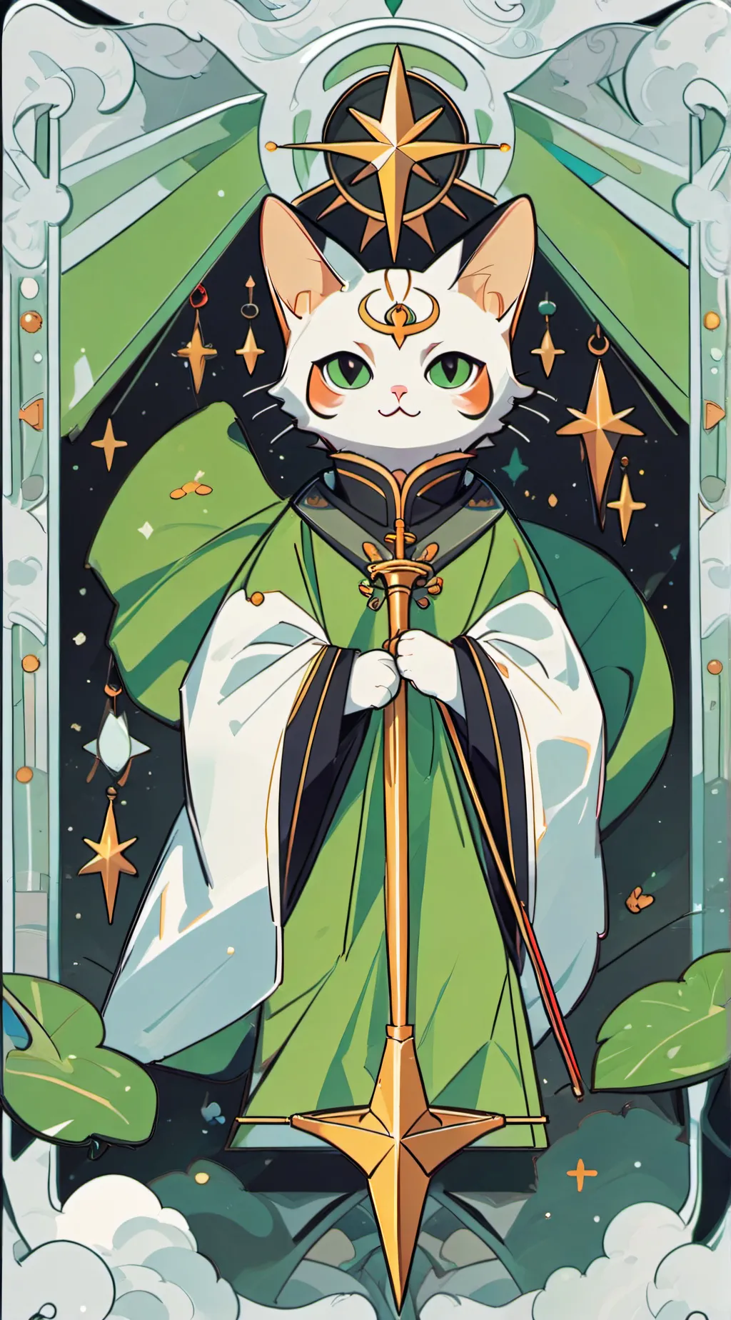 ai character: uwu cat background