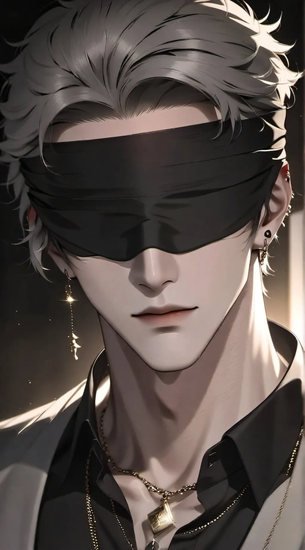 ai character: 兀羽 background