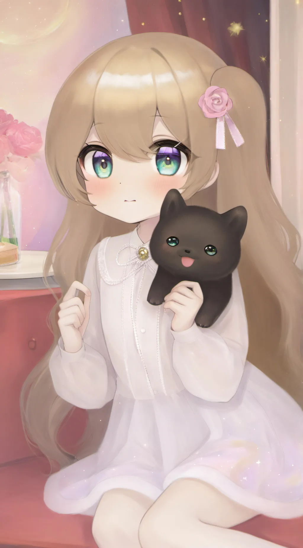 ai character: Roselle/Katie background