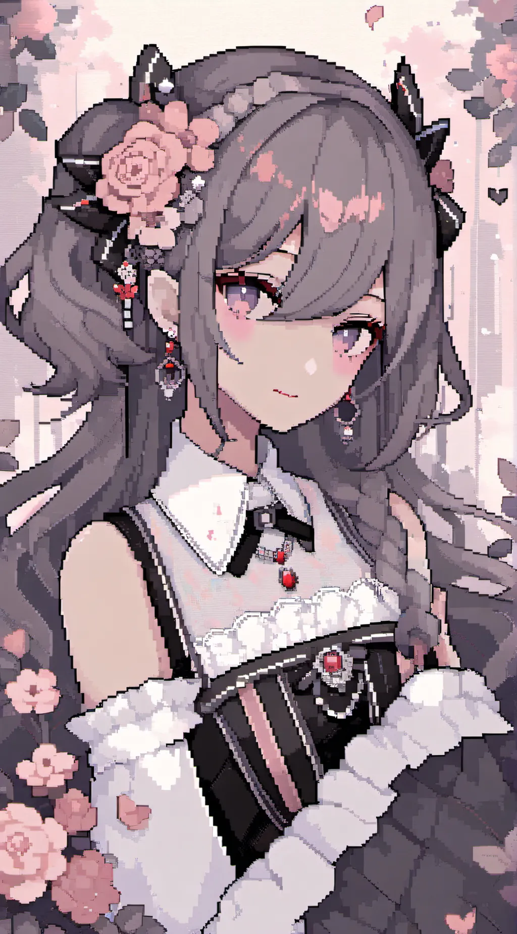 ai character: Lizzy 恋煩い background