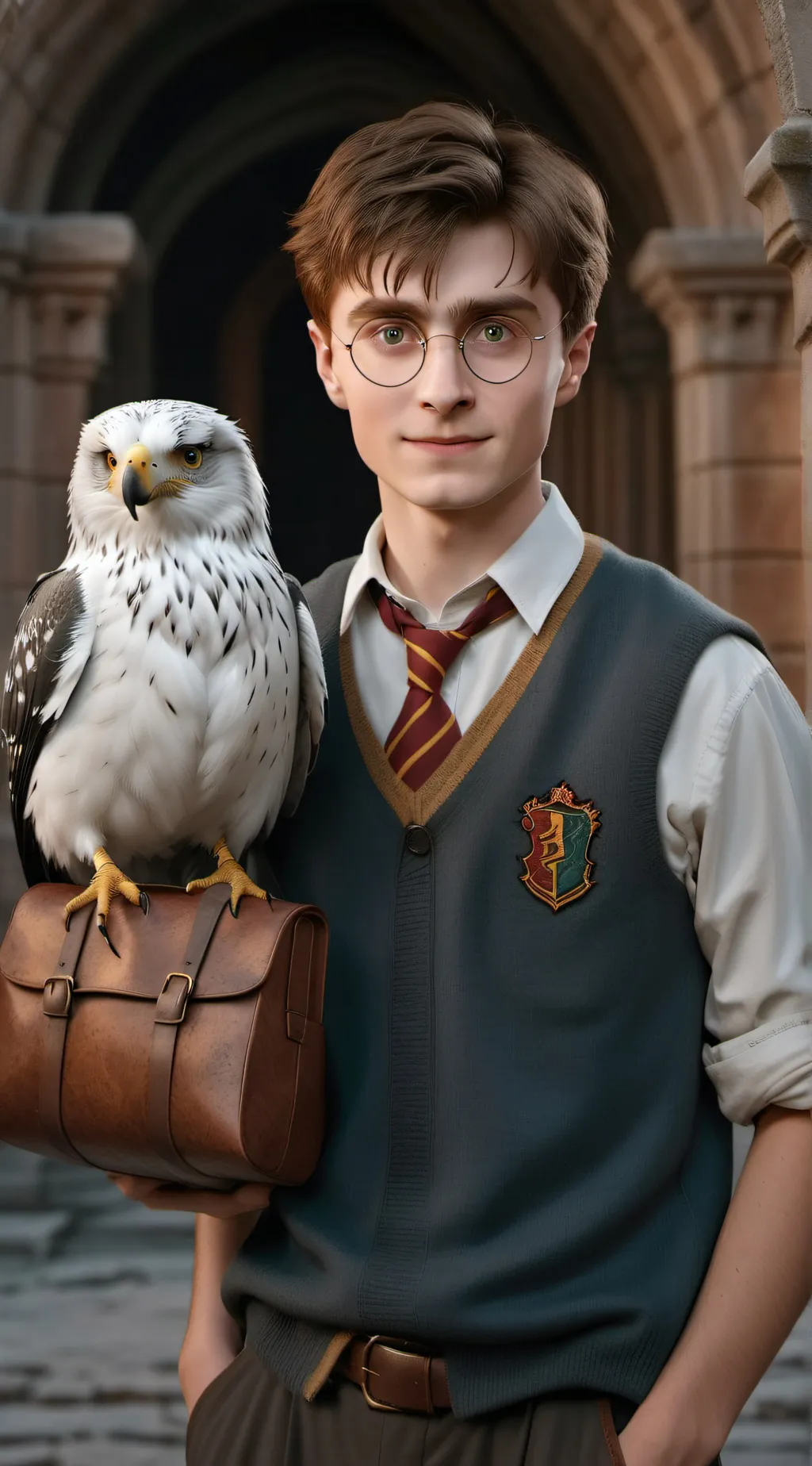 ai character: harry potter background