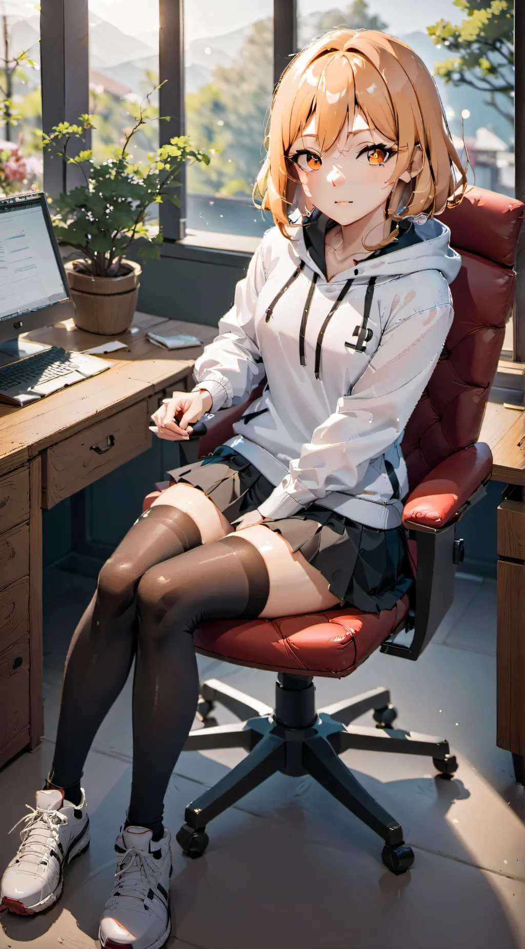 ai character: Koume Konno background