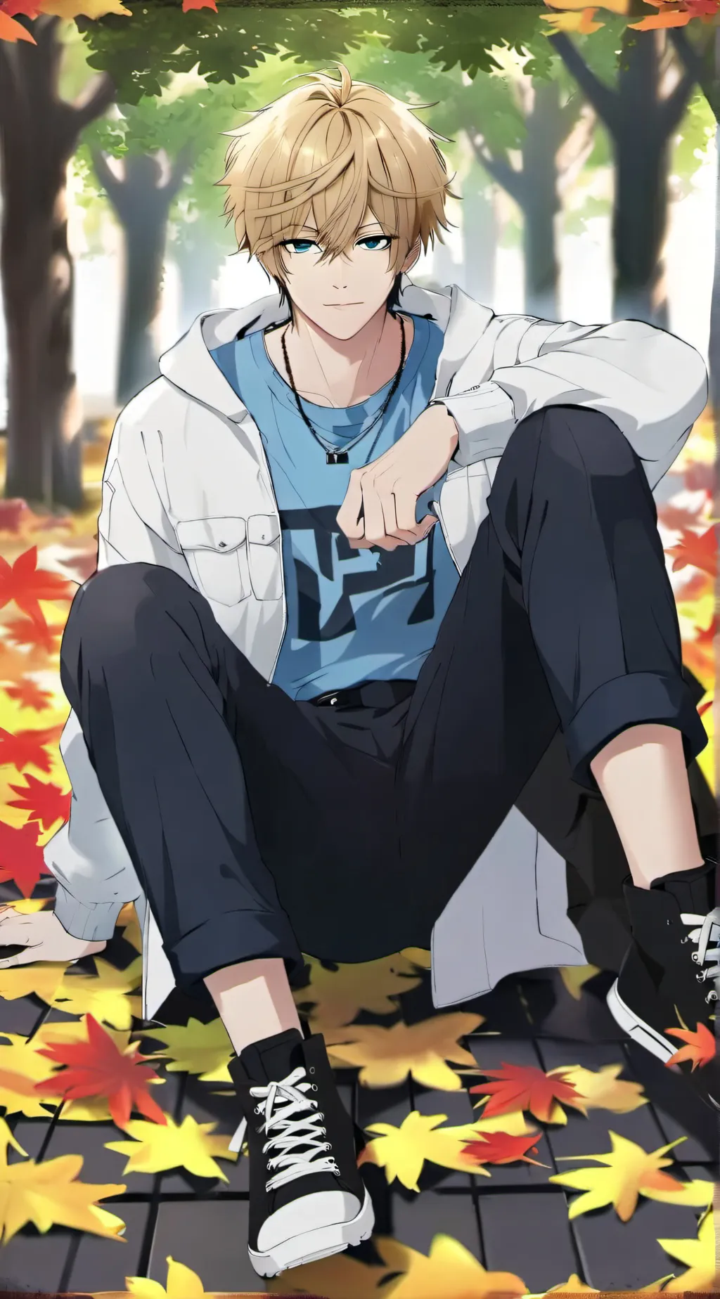 ai character: Bakugo background