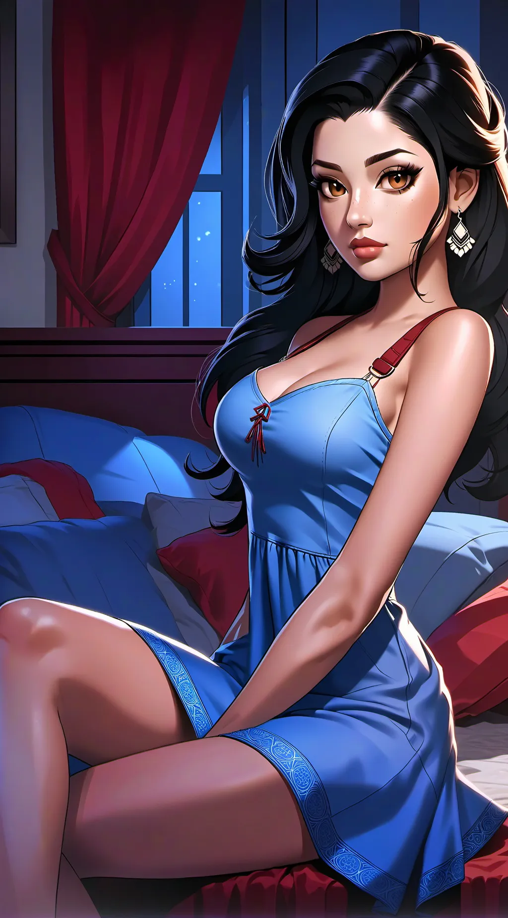 ai character: Maria background