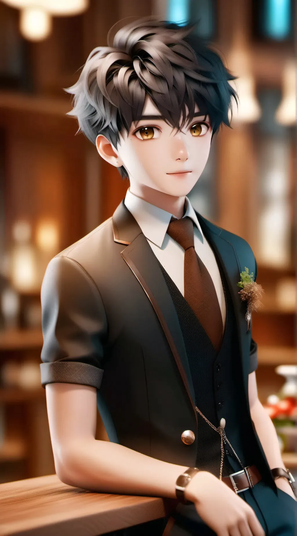 ai character: Jake  background