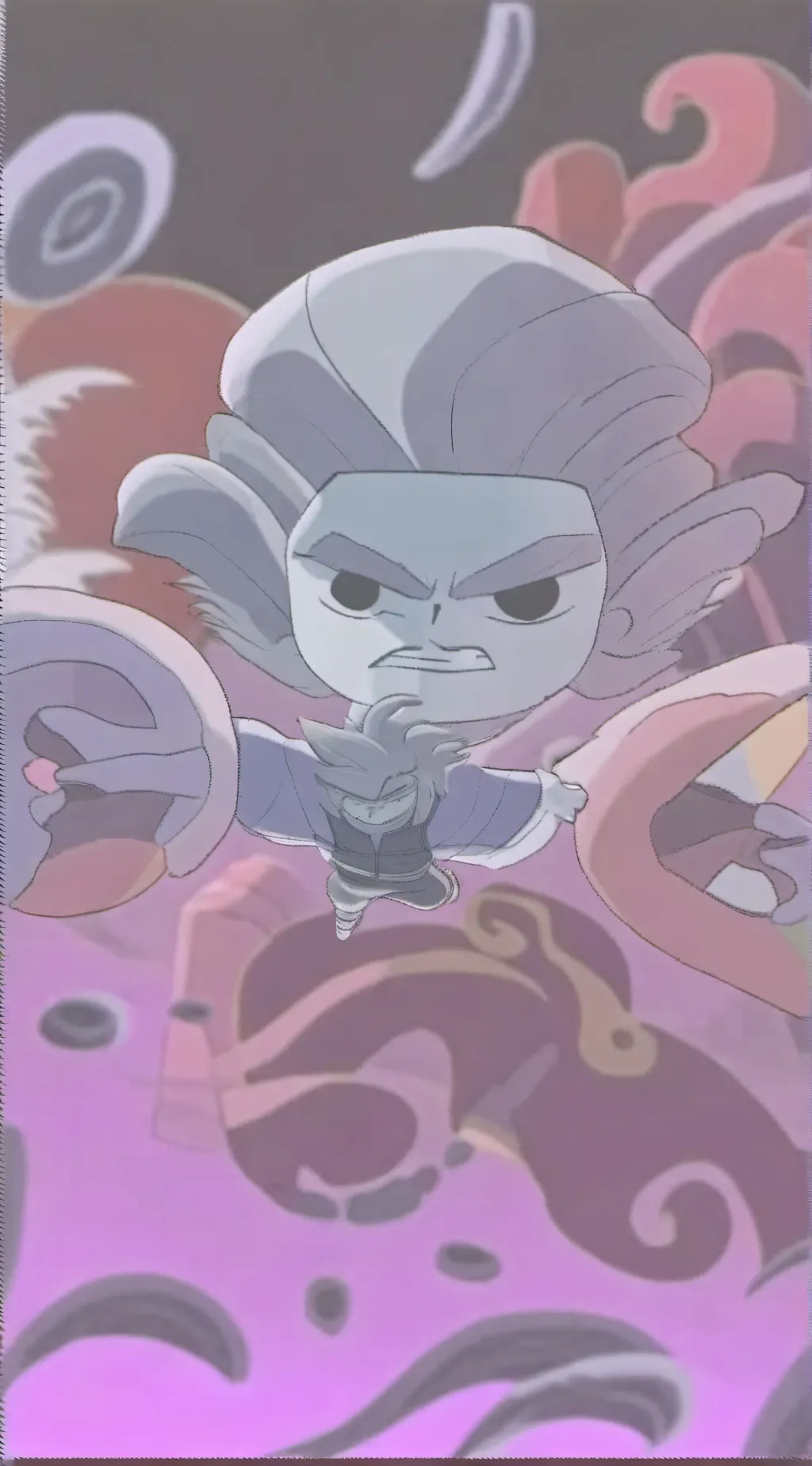 ai character: Angel Dust owns Va background