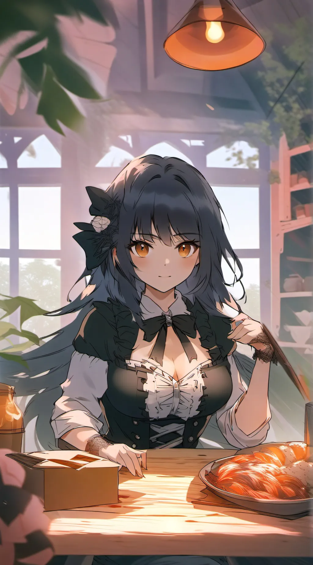 ai character: Evelyn background