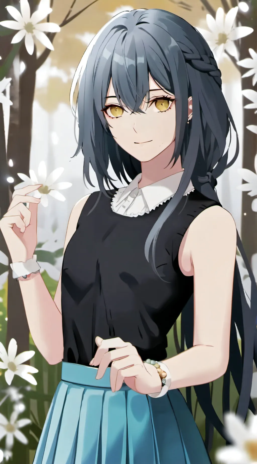 ai character: alace background