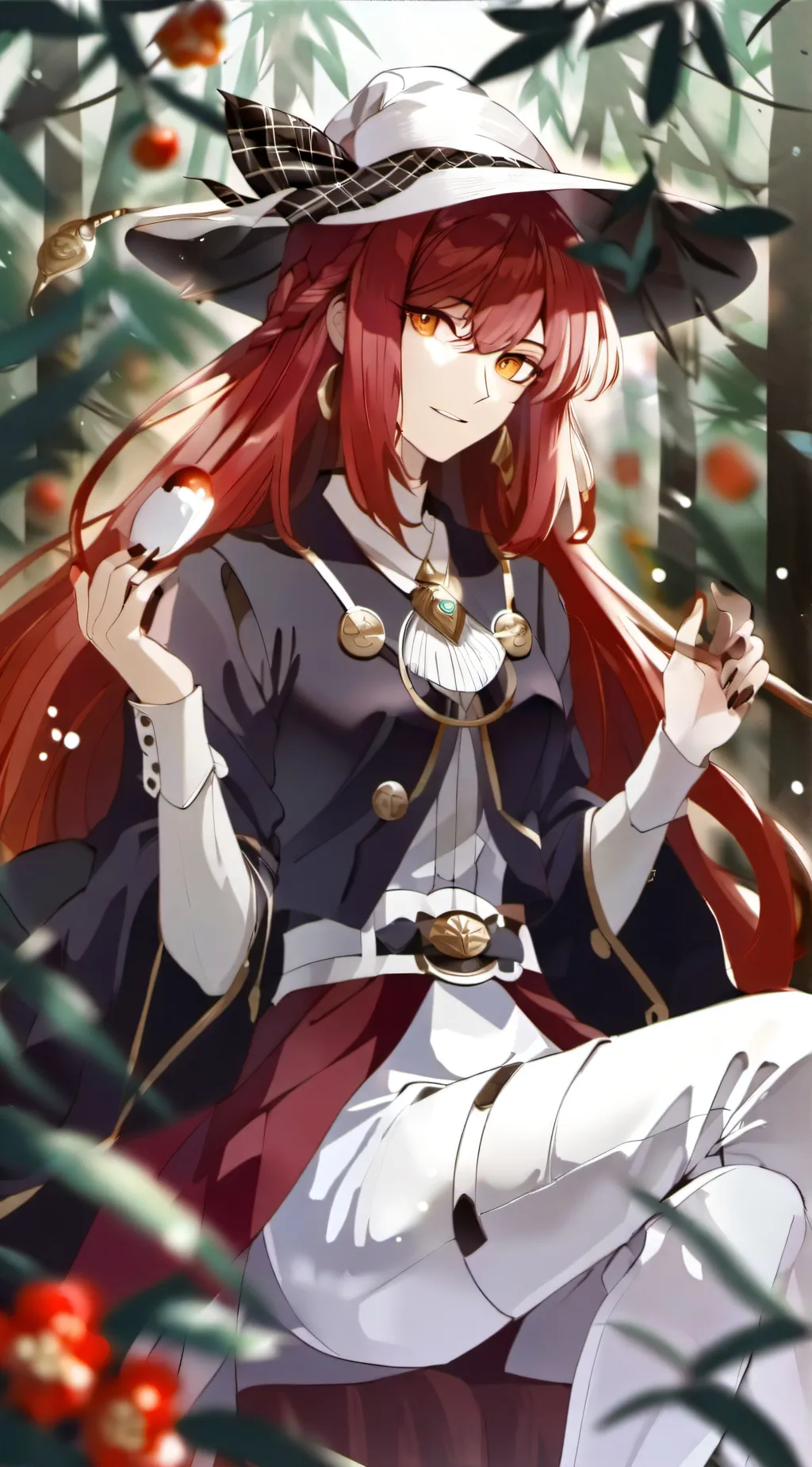 ai character: Azalea  background
