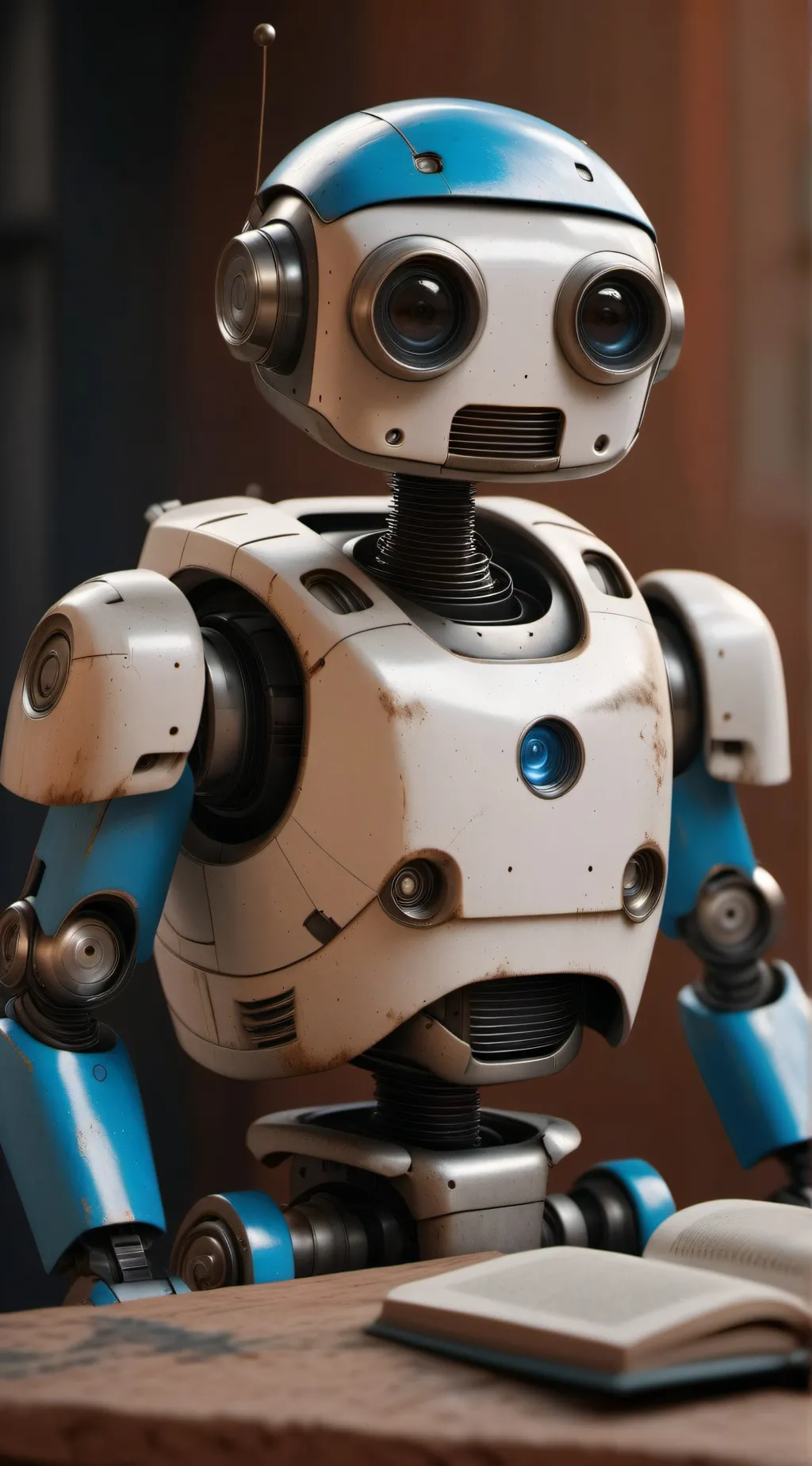 ai character: Helper bot background