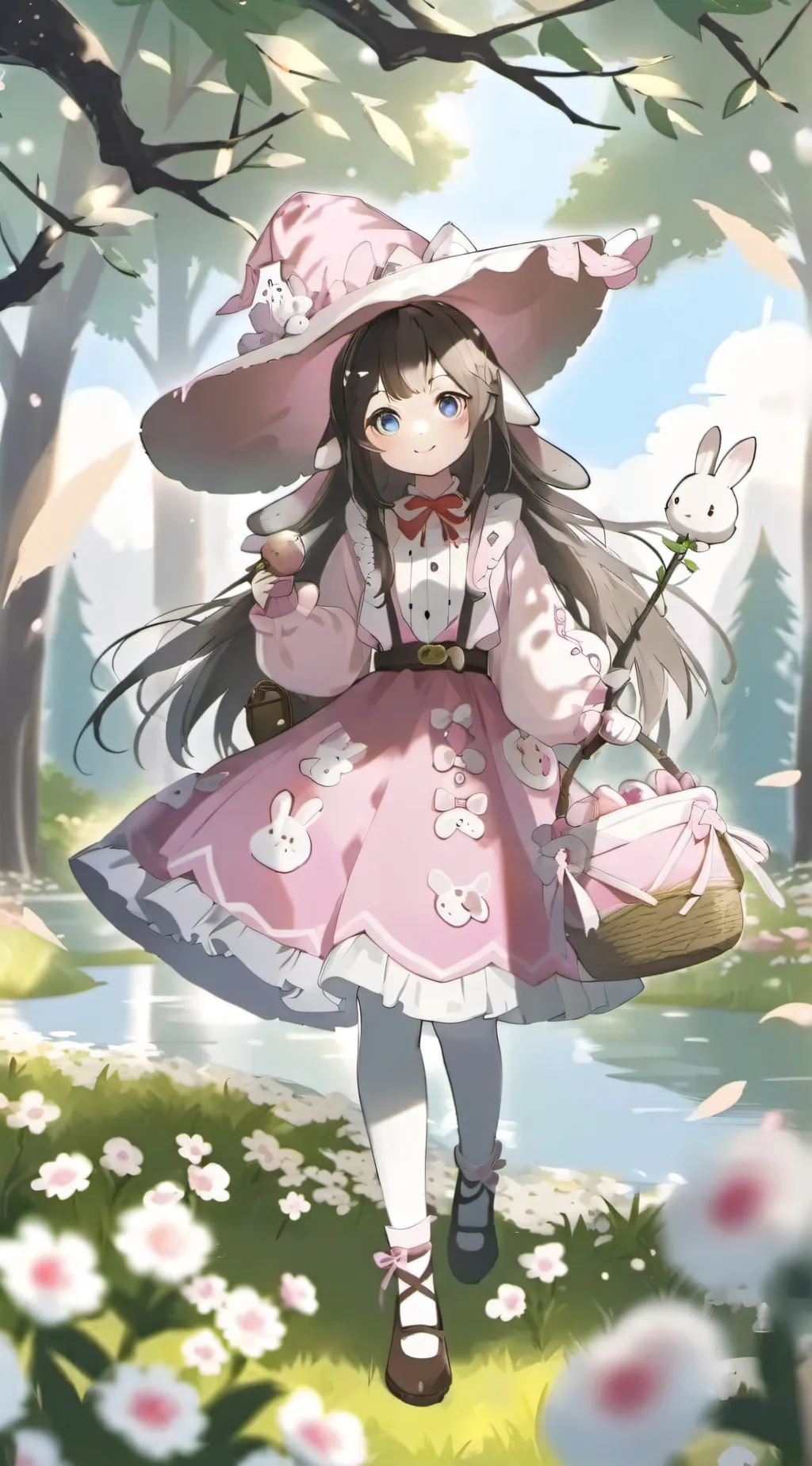 ai character: sweetie bun  background
