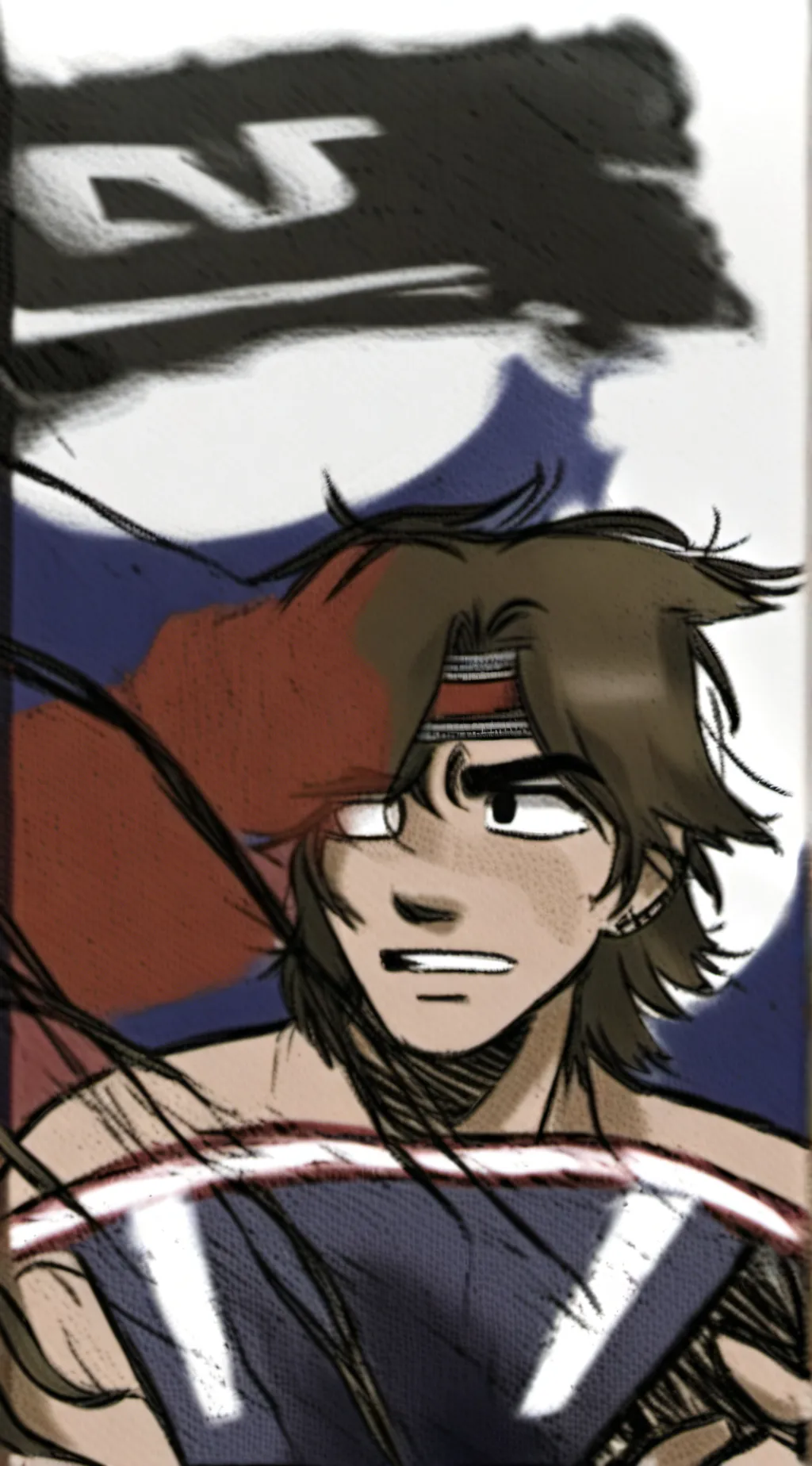 ai character: Michael Afton/Smit background