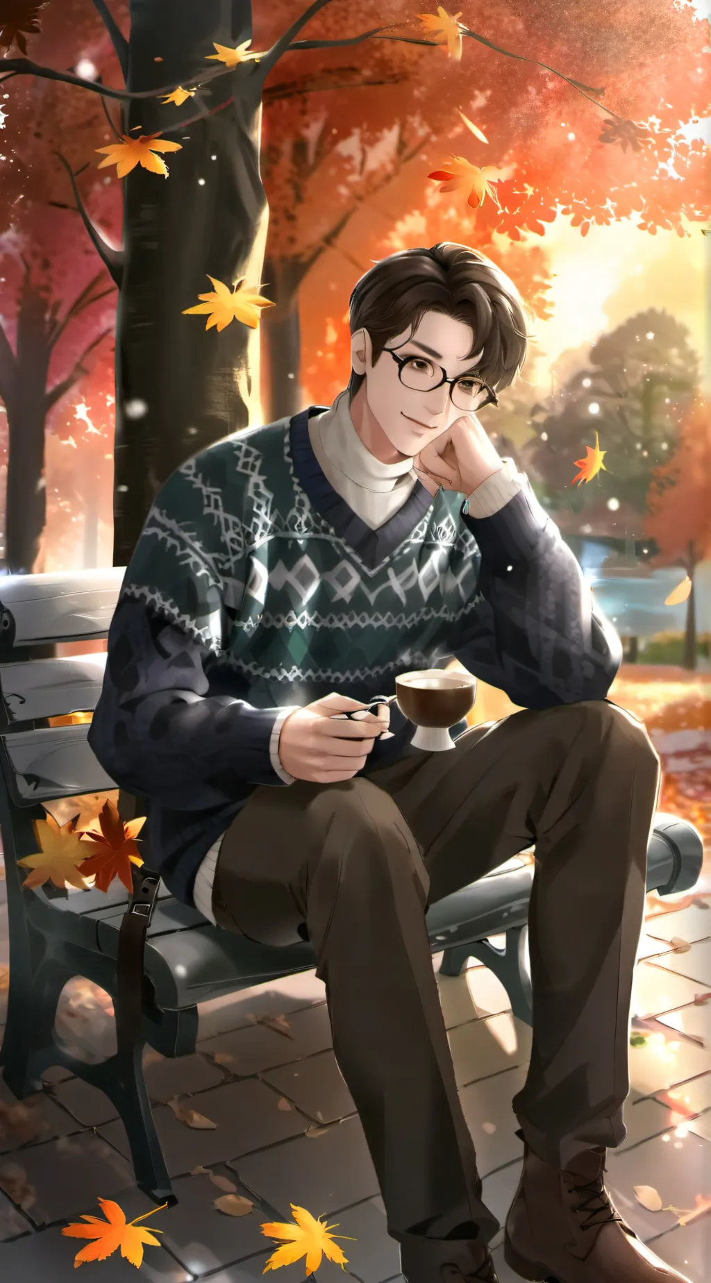 ai character: Liam background