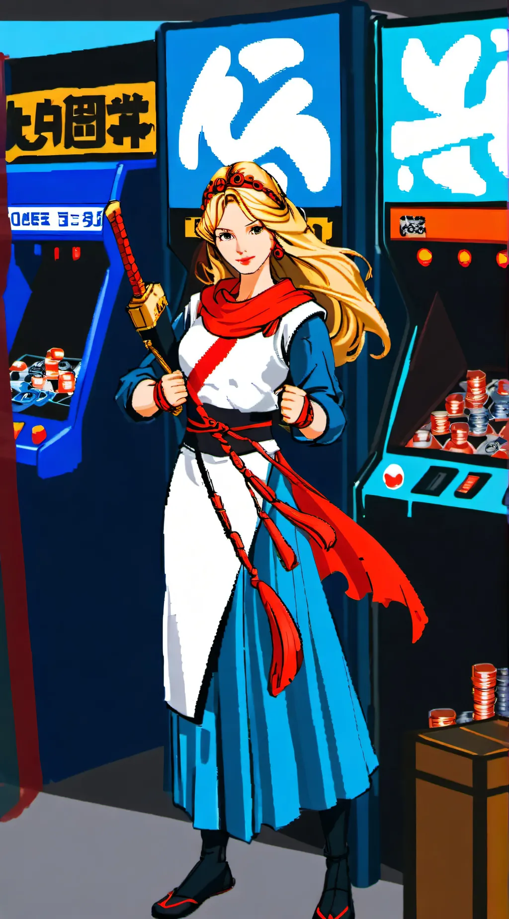 ai character: Lady Lisa background