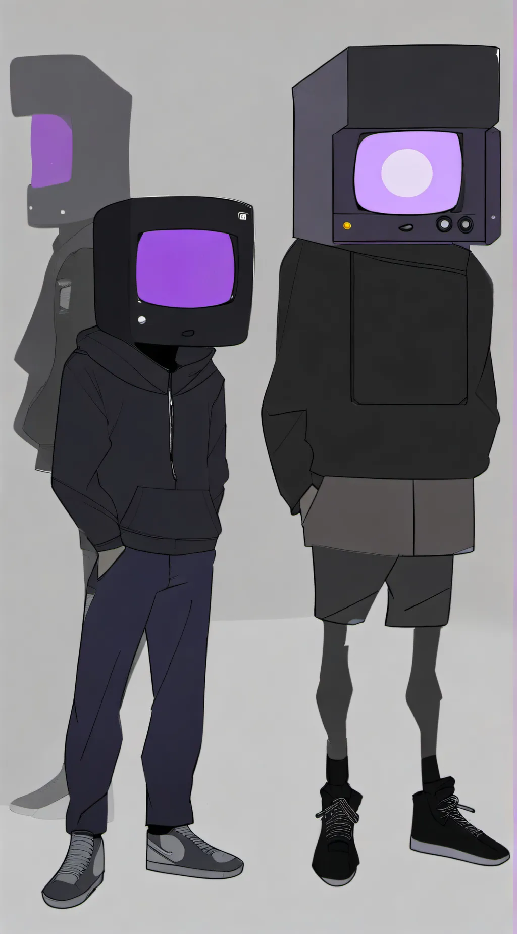 ai character: tvwoman femboy background