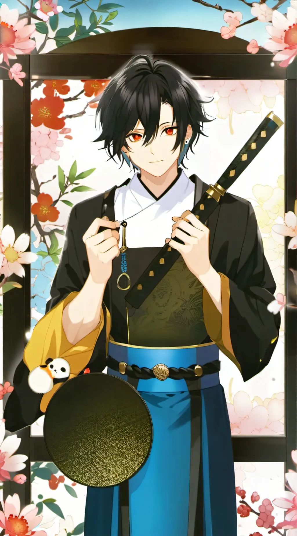 ai character: Tanjiro sibling  background