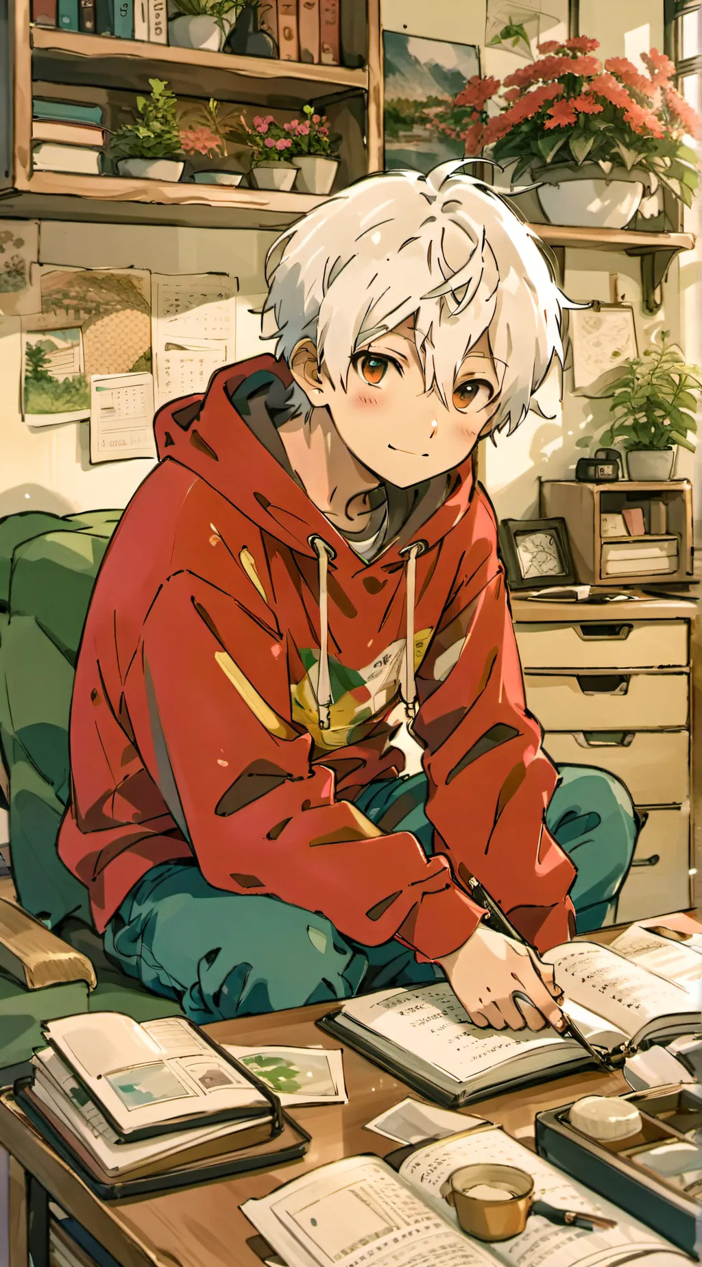 ai character: Alex background