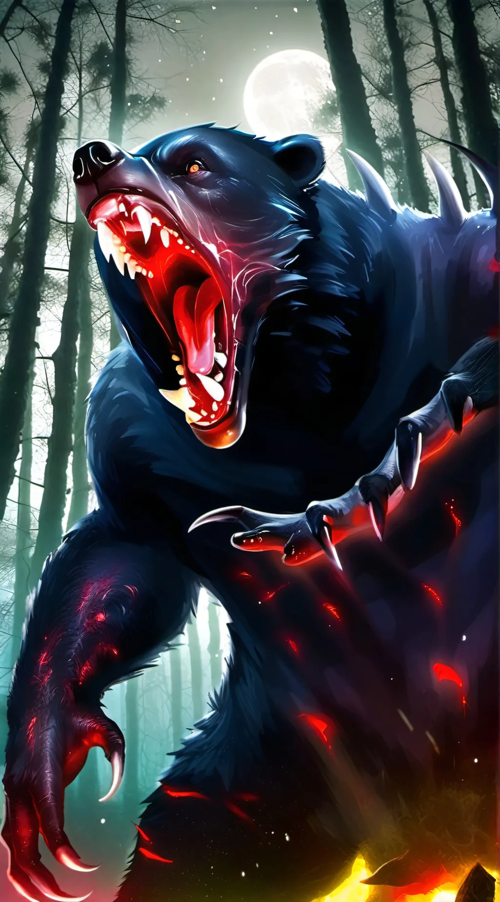 ai character: Nightmare  background