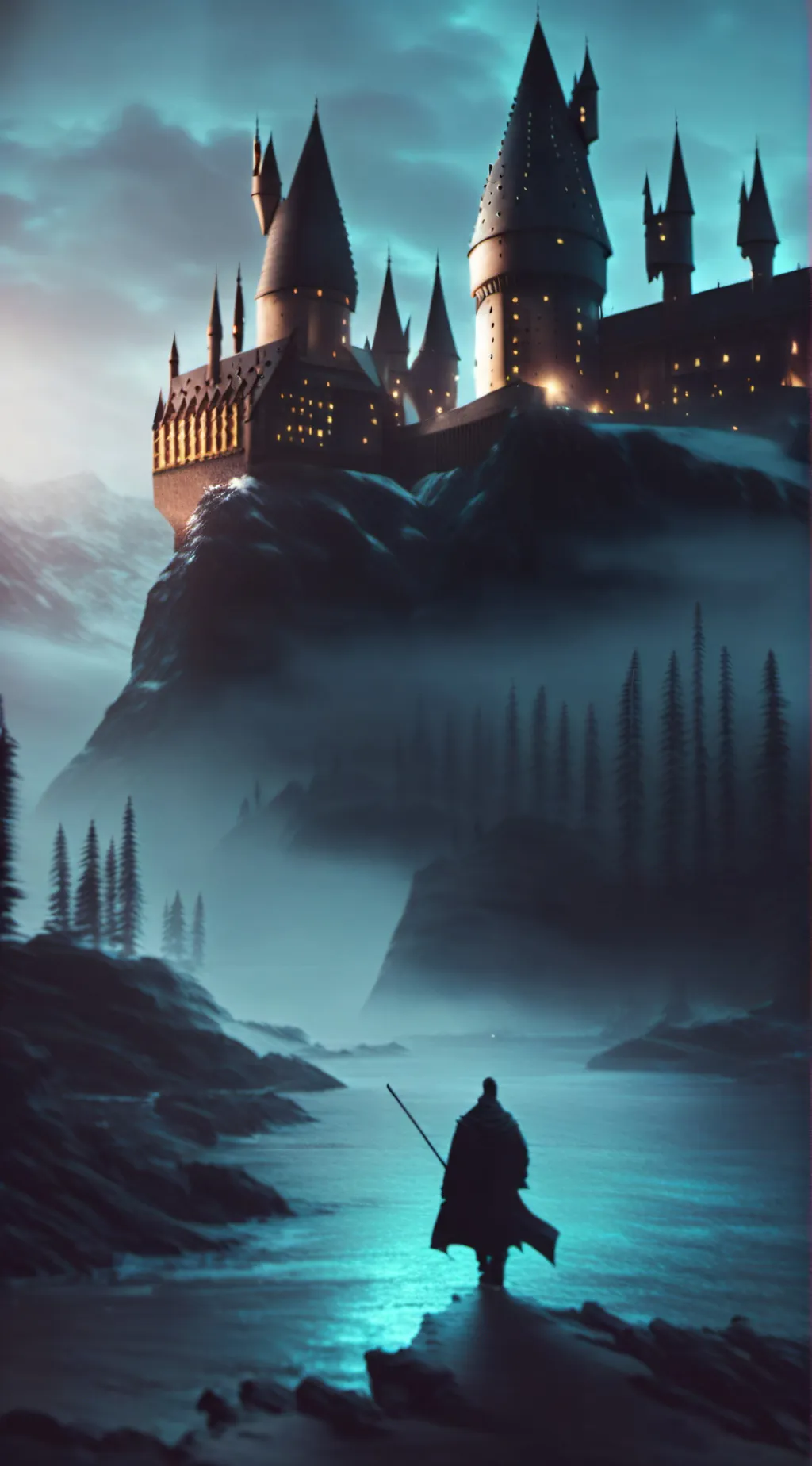 ai character: Hogwarts 2.0 background