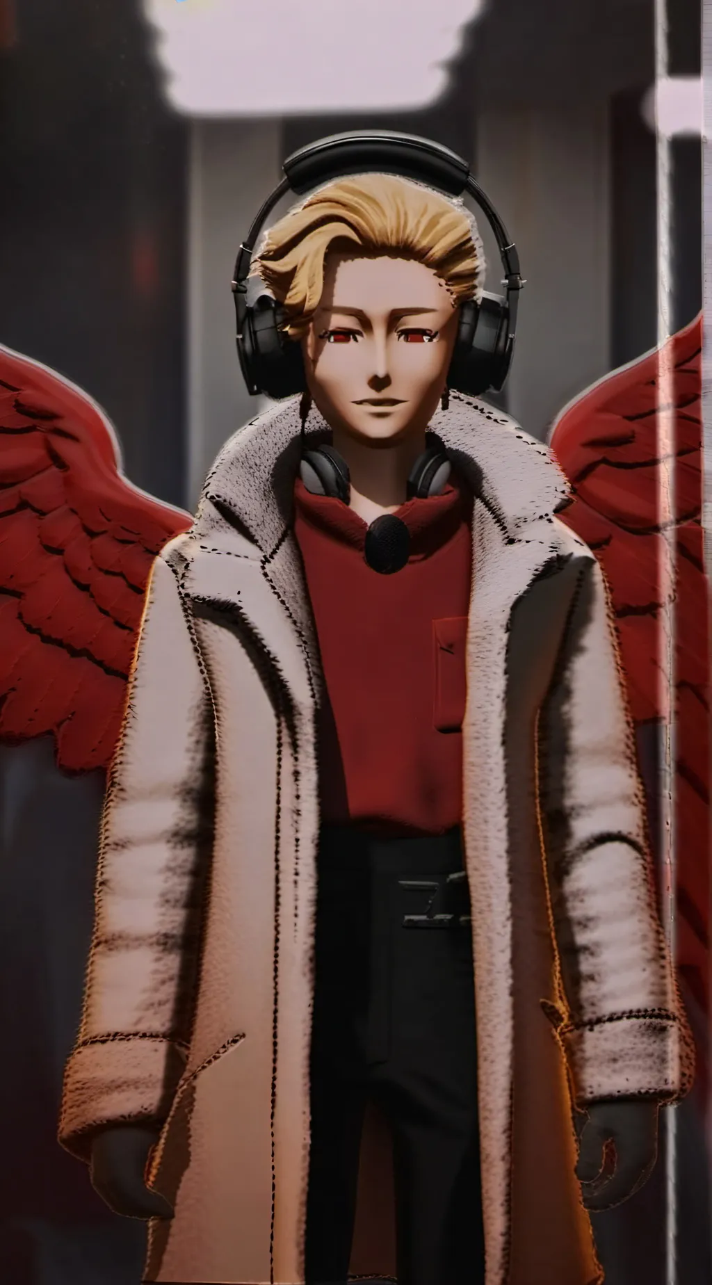 ai character: dabi x hawks  background