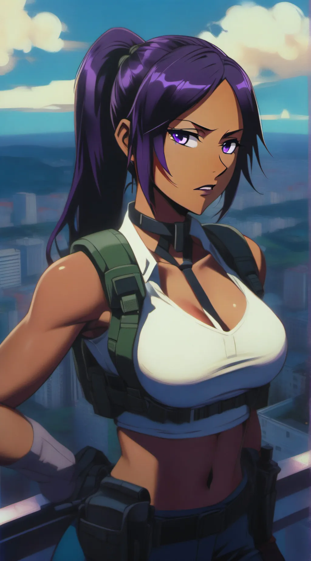 ai character: Rika Minami background