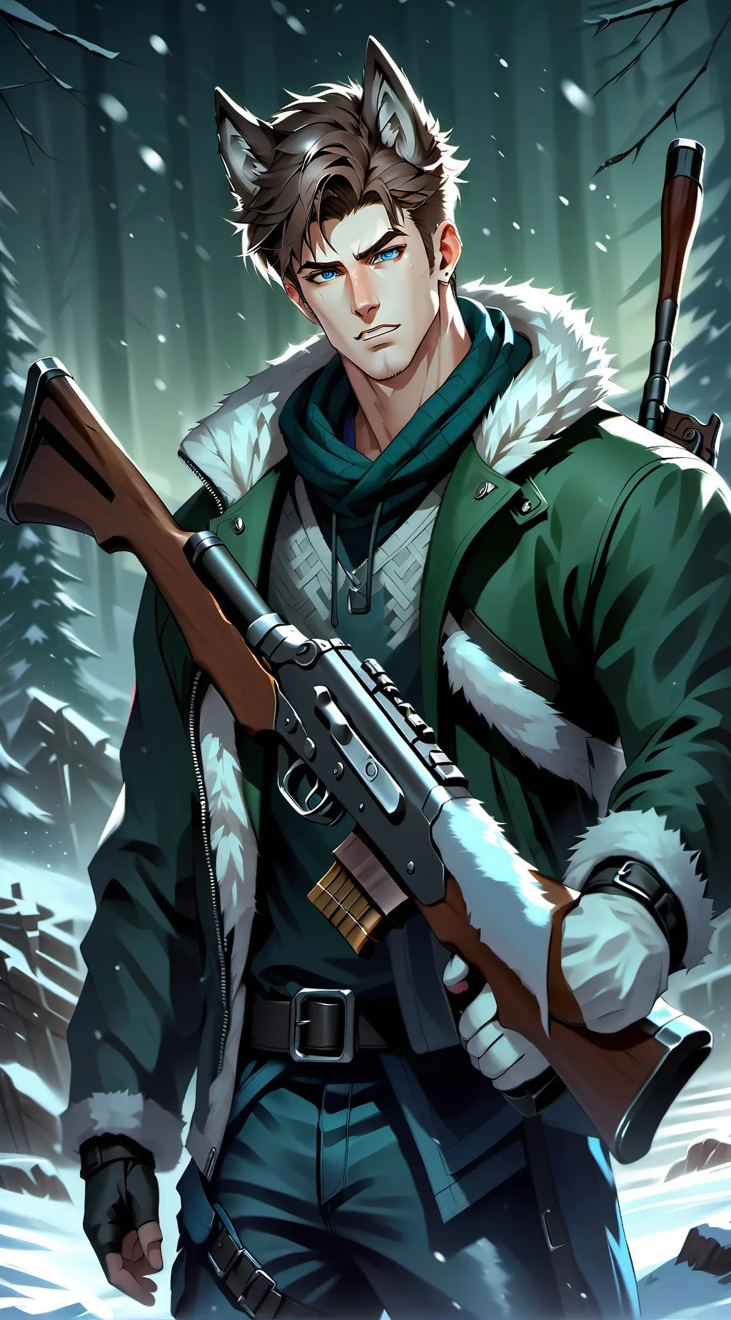ai character: Zane  background