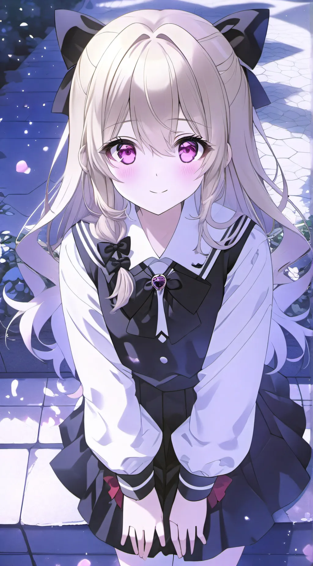 ai character: Emika Okano background