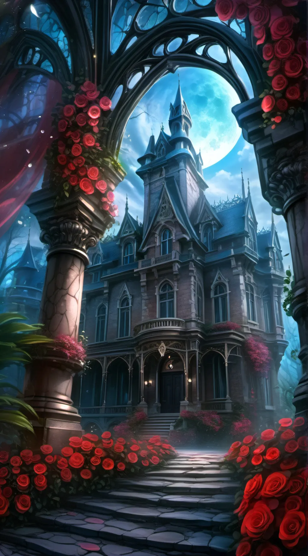 ai character: Hazbin hotel background
