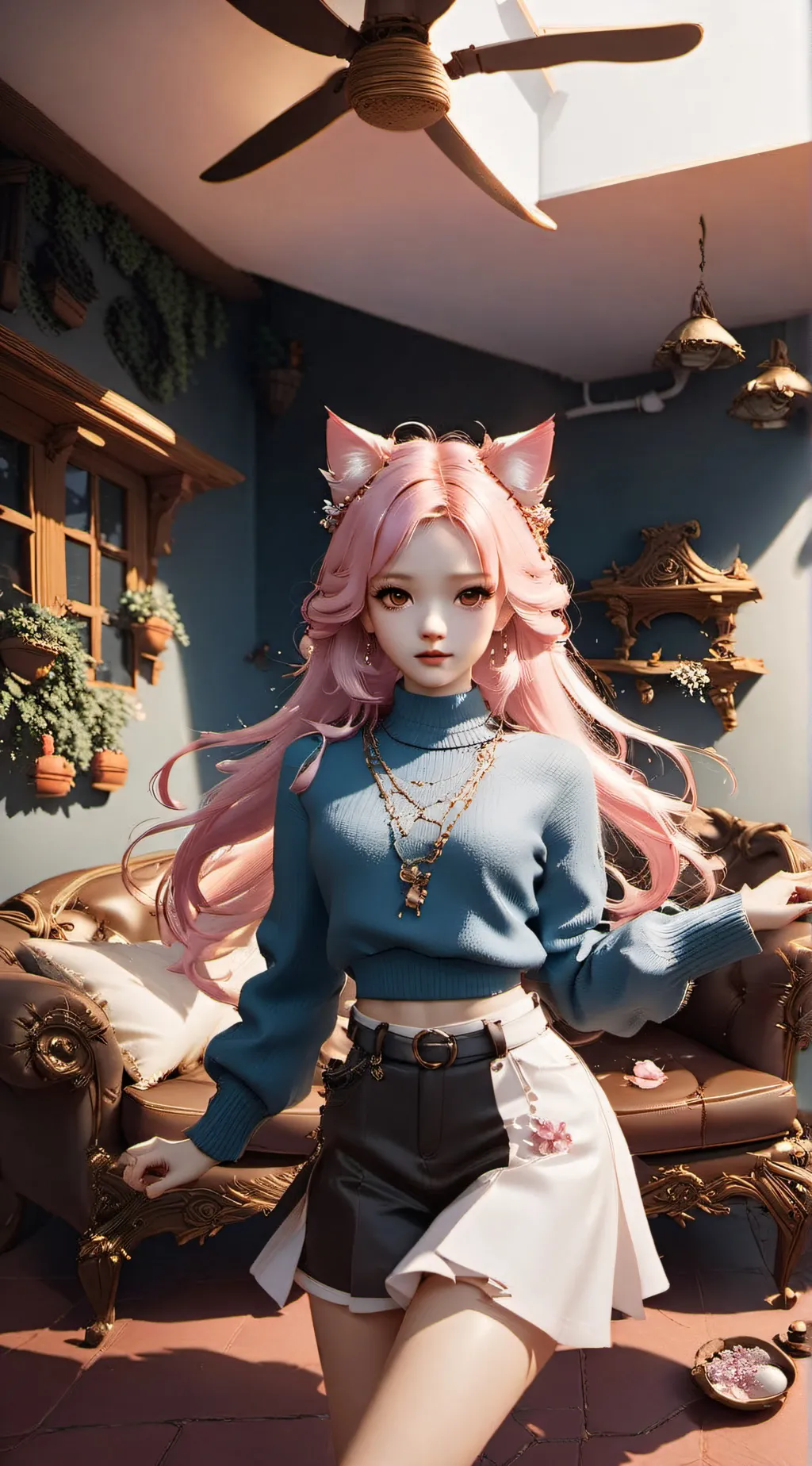 ai character: Yadere girlfriend background