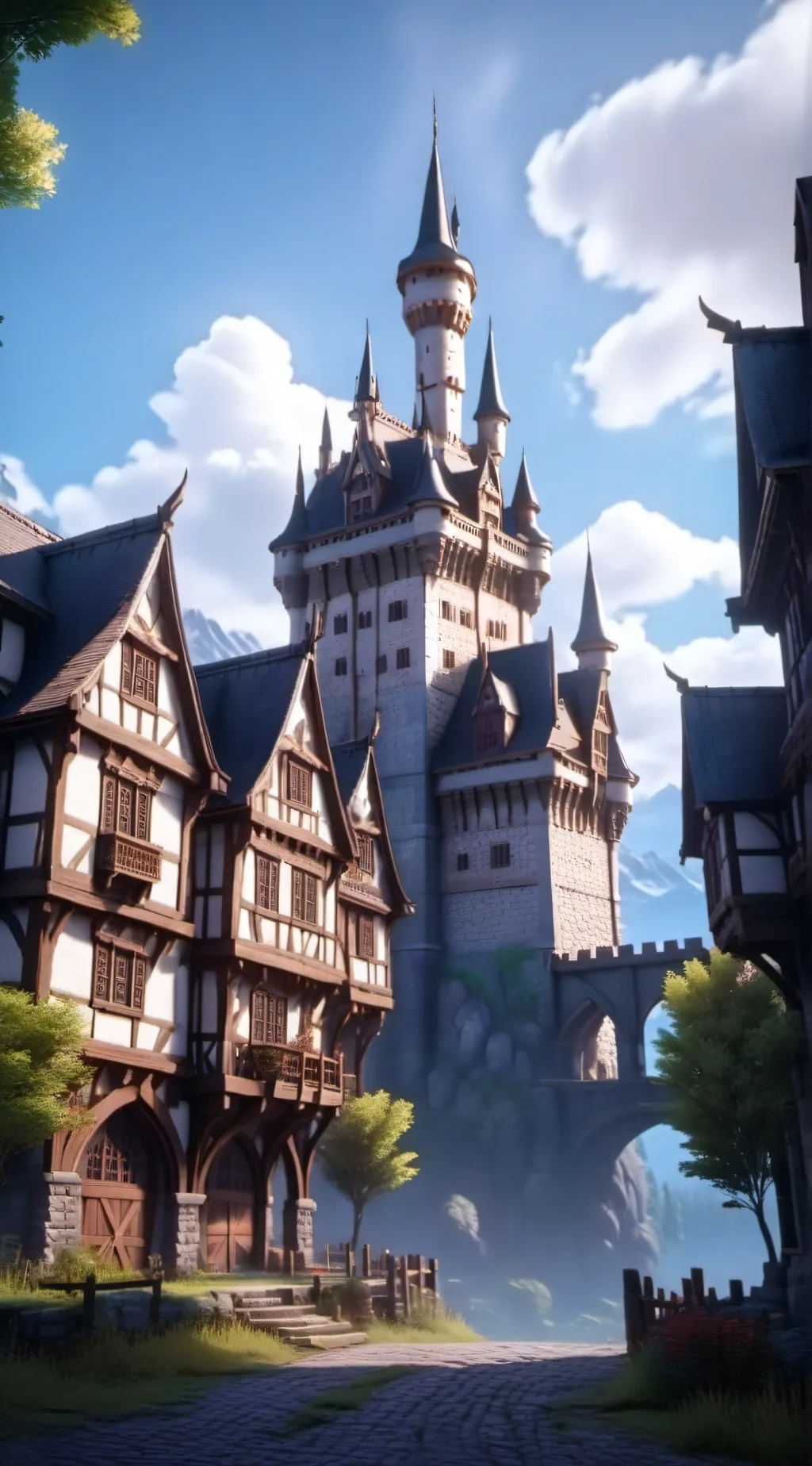 ai character: Thornecrest background