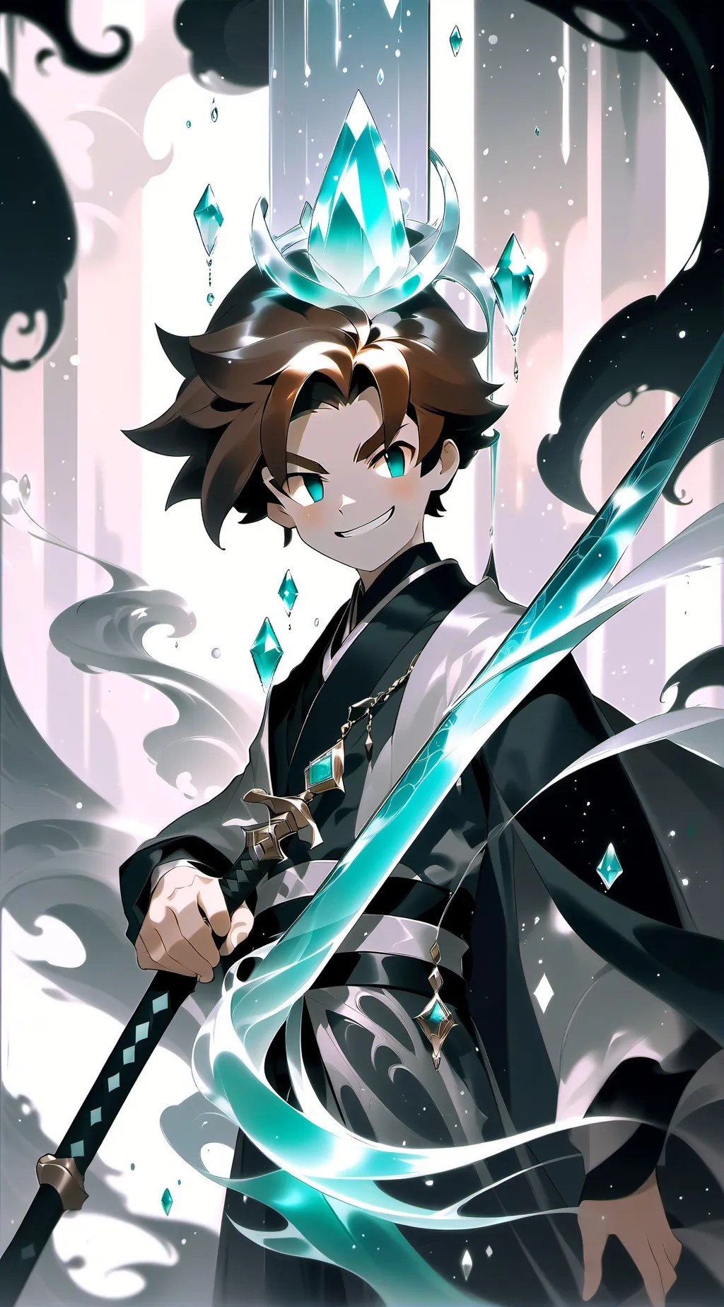 ai character: Bacon background